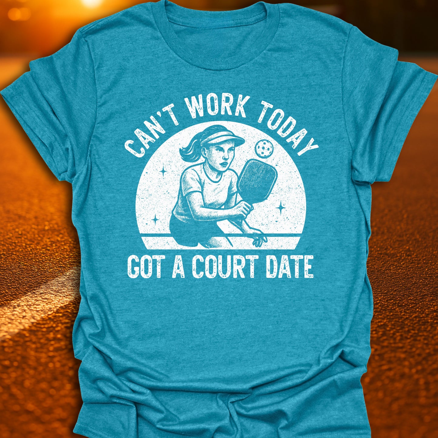 Court Date Pickleball T-Shirt