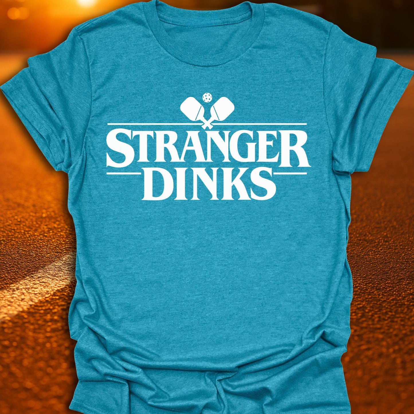 Stranger Dinks Pickleball T-Shirt
