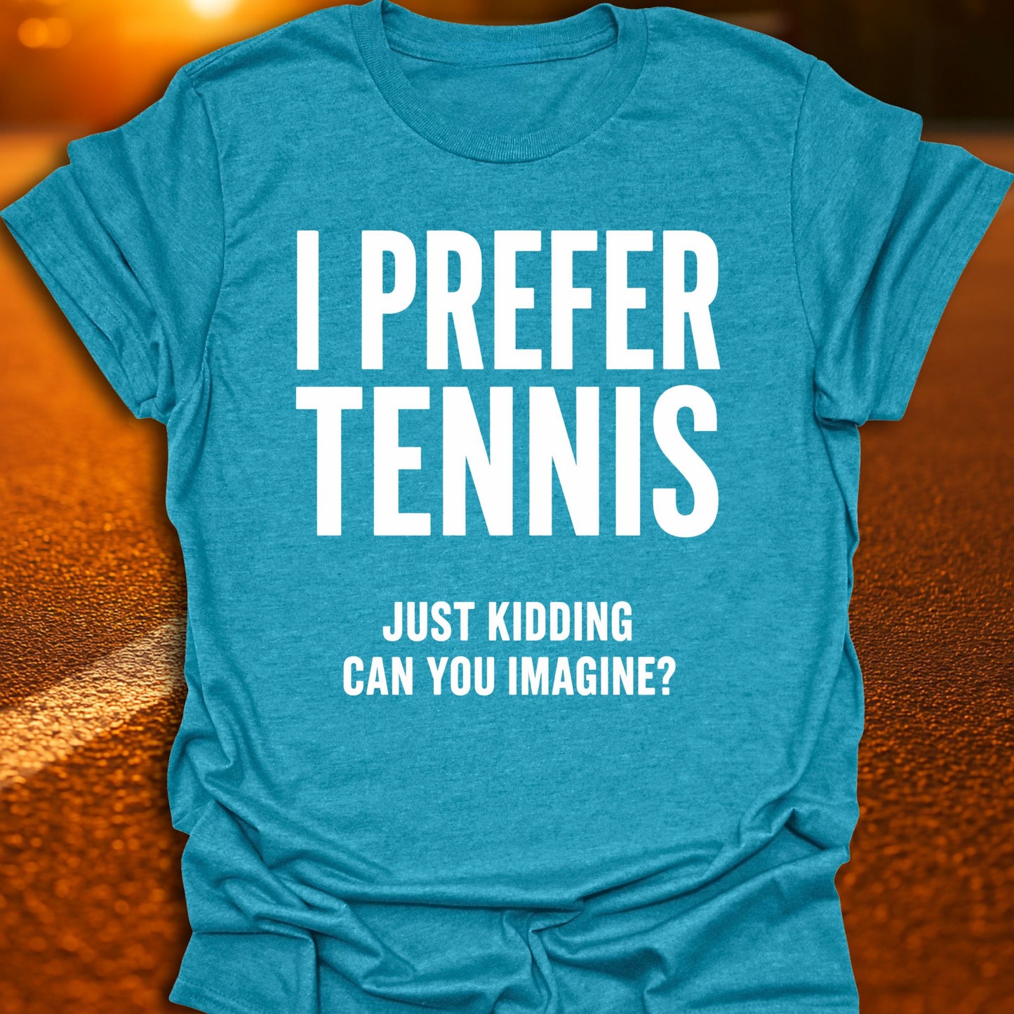 I Prefer Tennis Pickleball T-Shirt