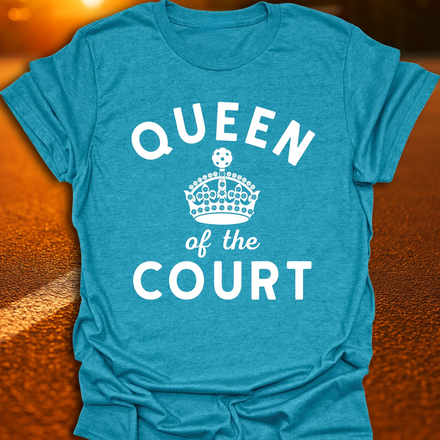 Queen Of The Court Pickleball T-Shirt