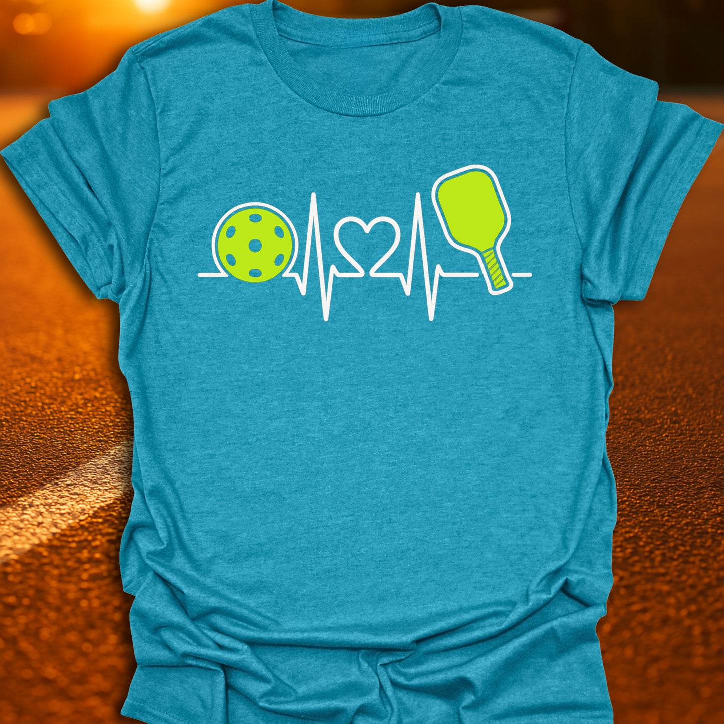 Pickleball Heartbeat T-Shirt