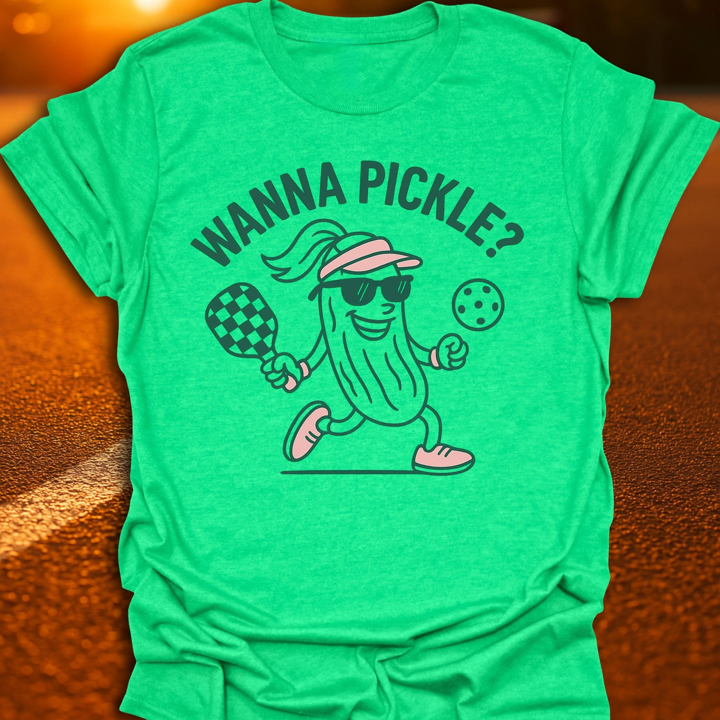 Wanna Pickle? (Feminine, Light) T-Shirt