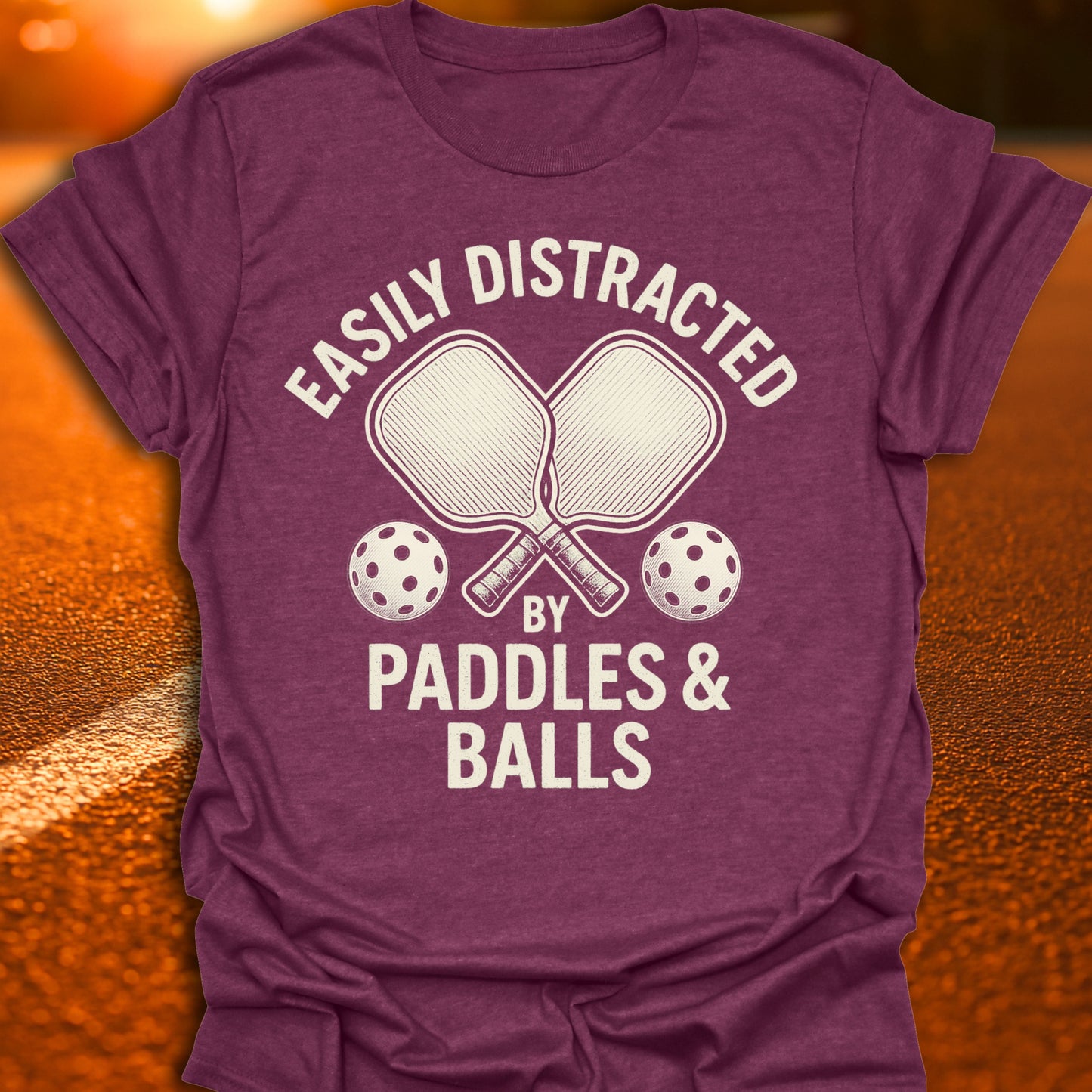 Easily Distracted By Paddles & Balls T-Shirt