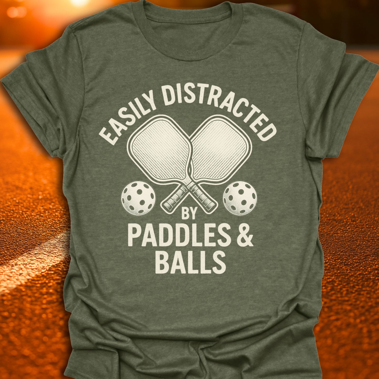 Easily Distracted By Paddles & Balls T-Shirt