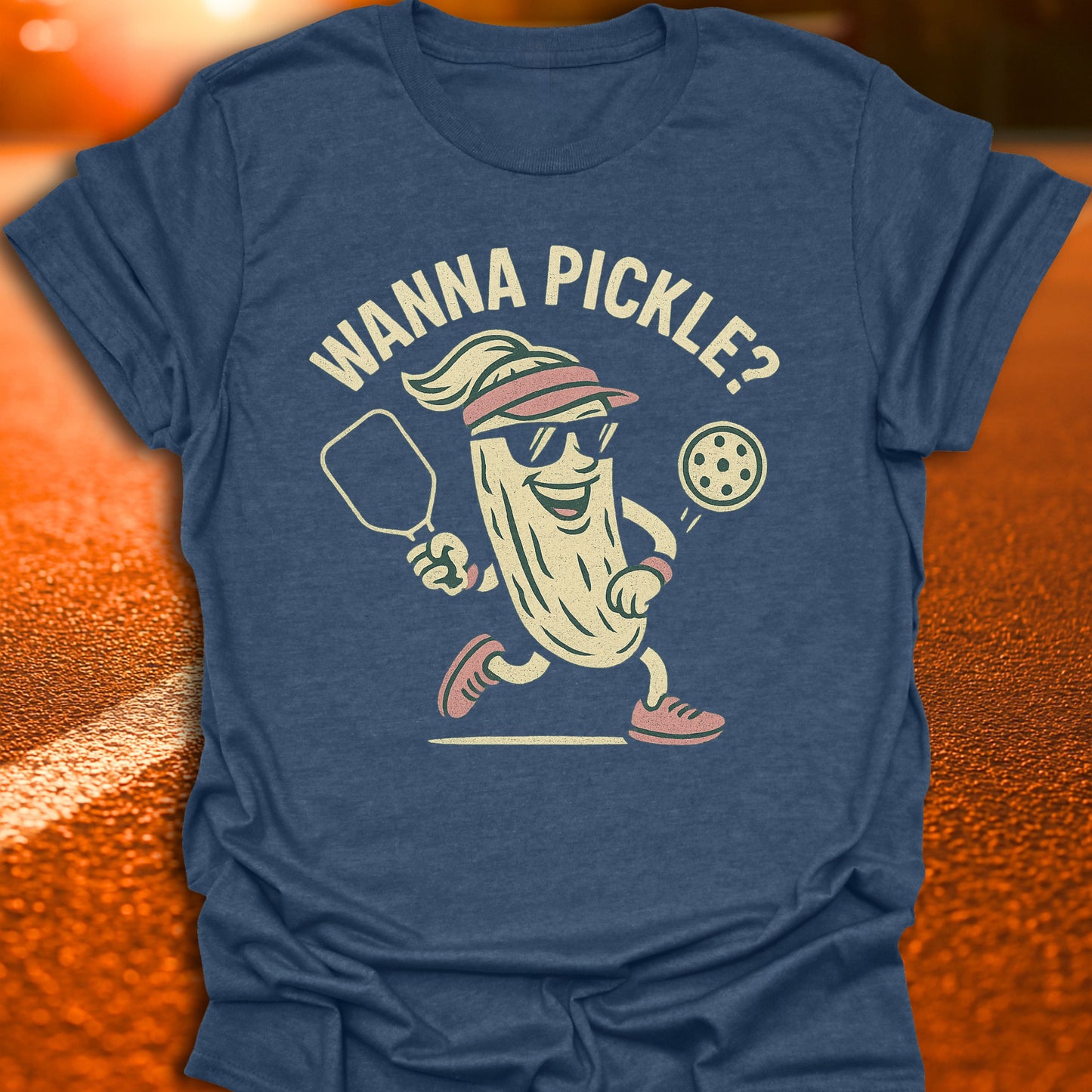 Wanna Pickle? (Feminine, Dark) T-Shirt