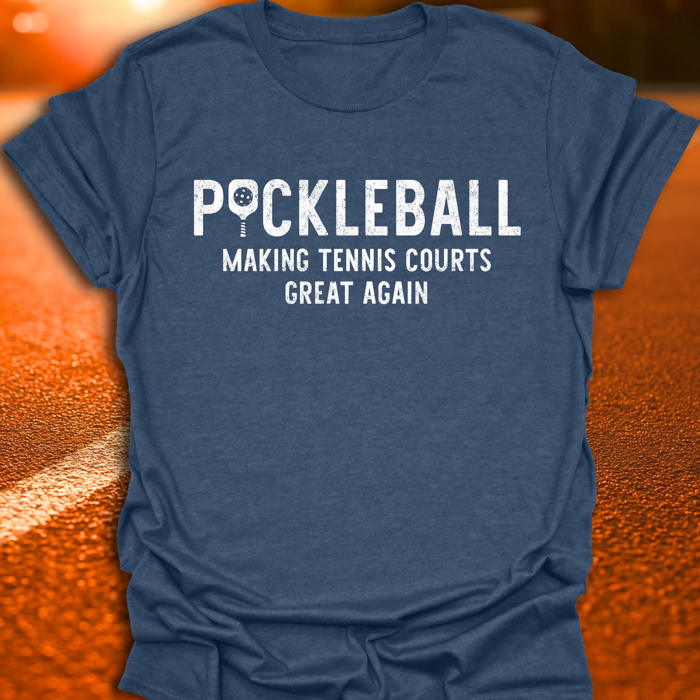 Making Tennis Courts Great Again Pickleball T-Shirt
