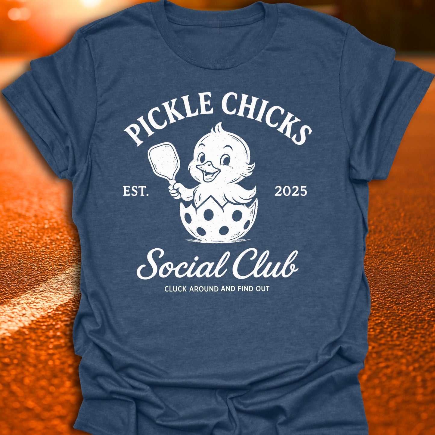 Pickle Chicks Social Club (White Print) T-Shirt