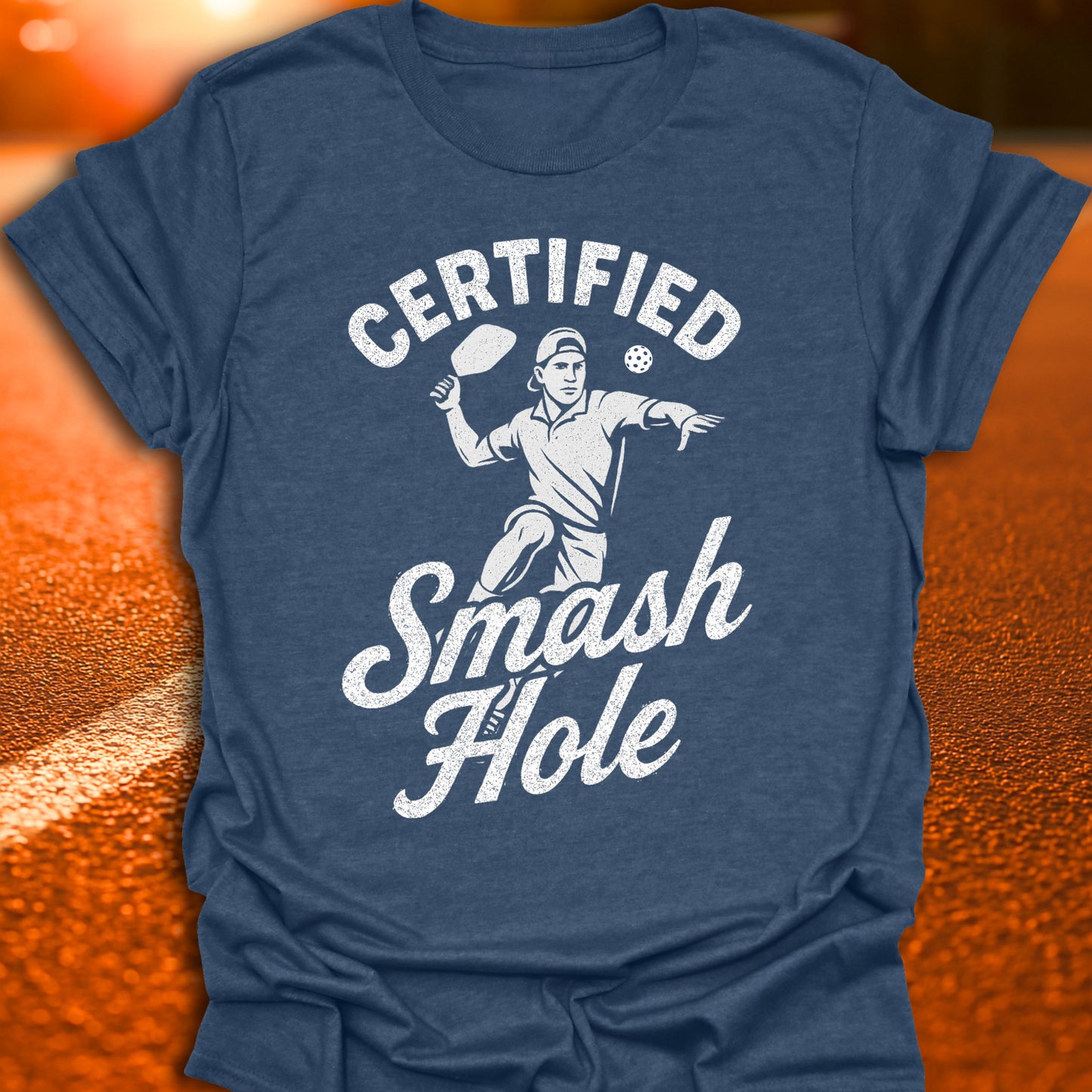 Certified Smash Hole Pickleball T-Shirt
