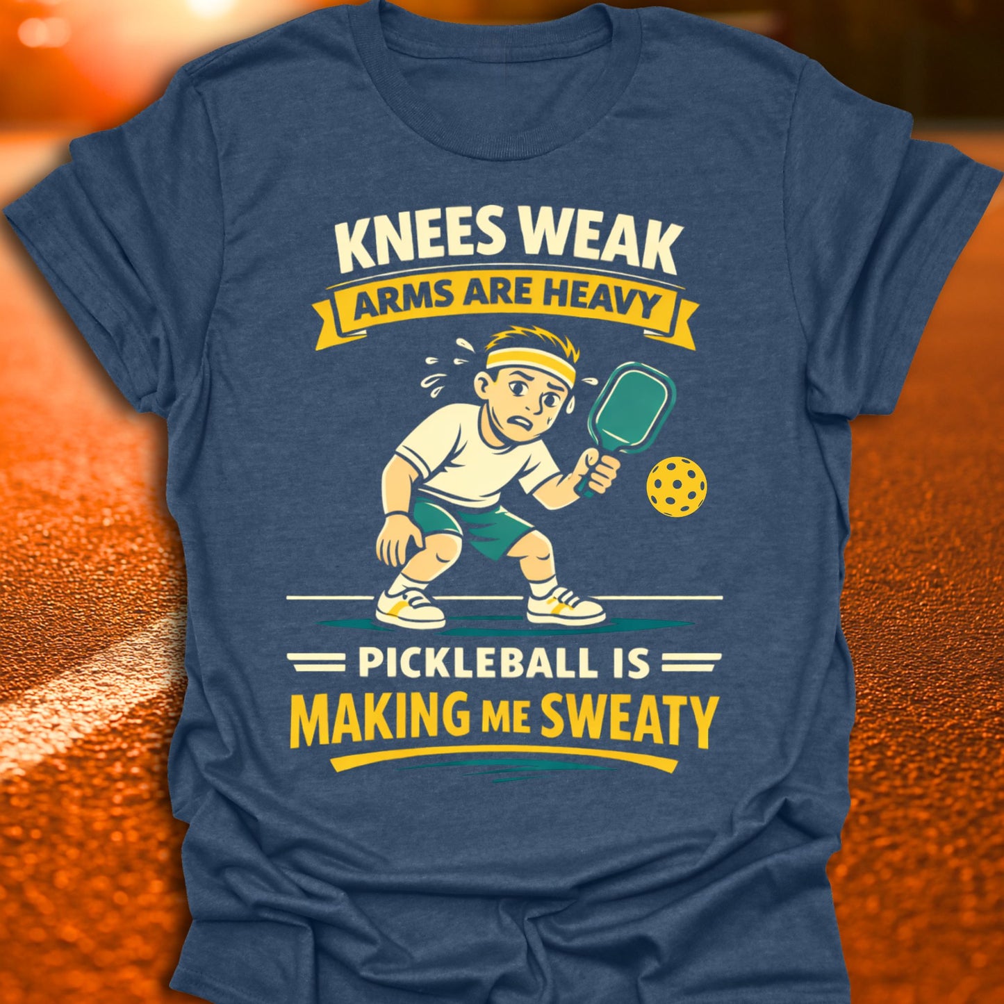 Knees Weak Pickleball T-Shirt