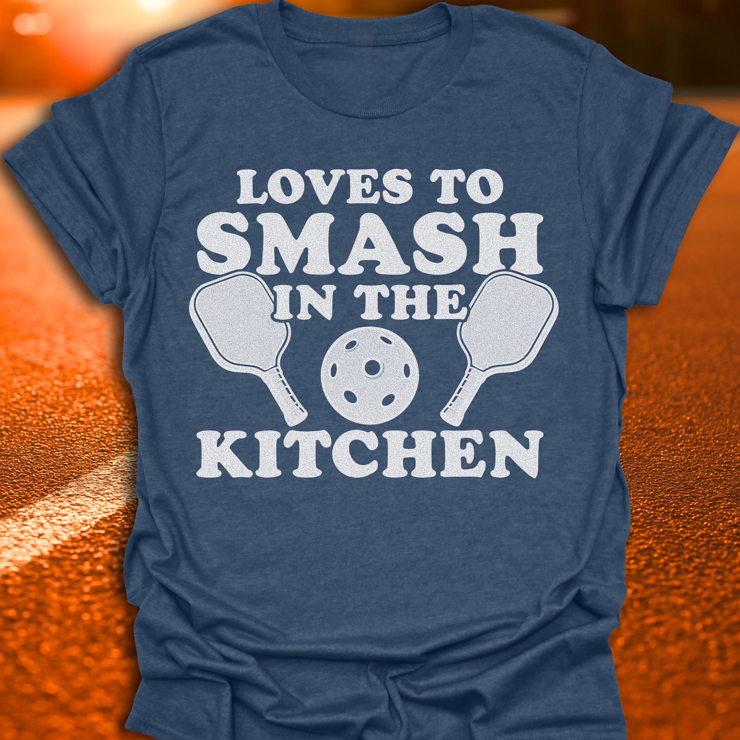 Loves To Smash In The Kitchen (Dark) T-Shirt