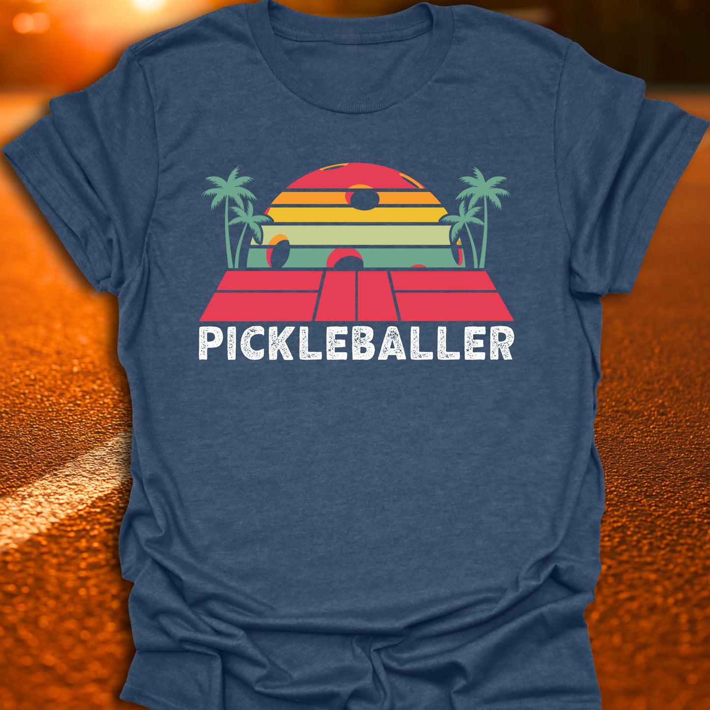 Pickleballer Sunset T-Shirt