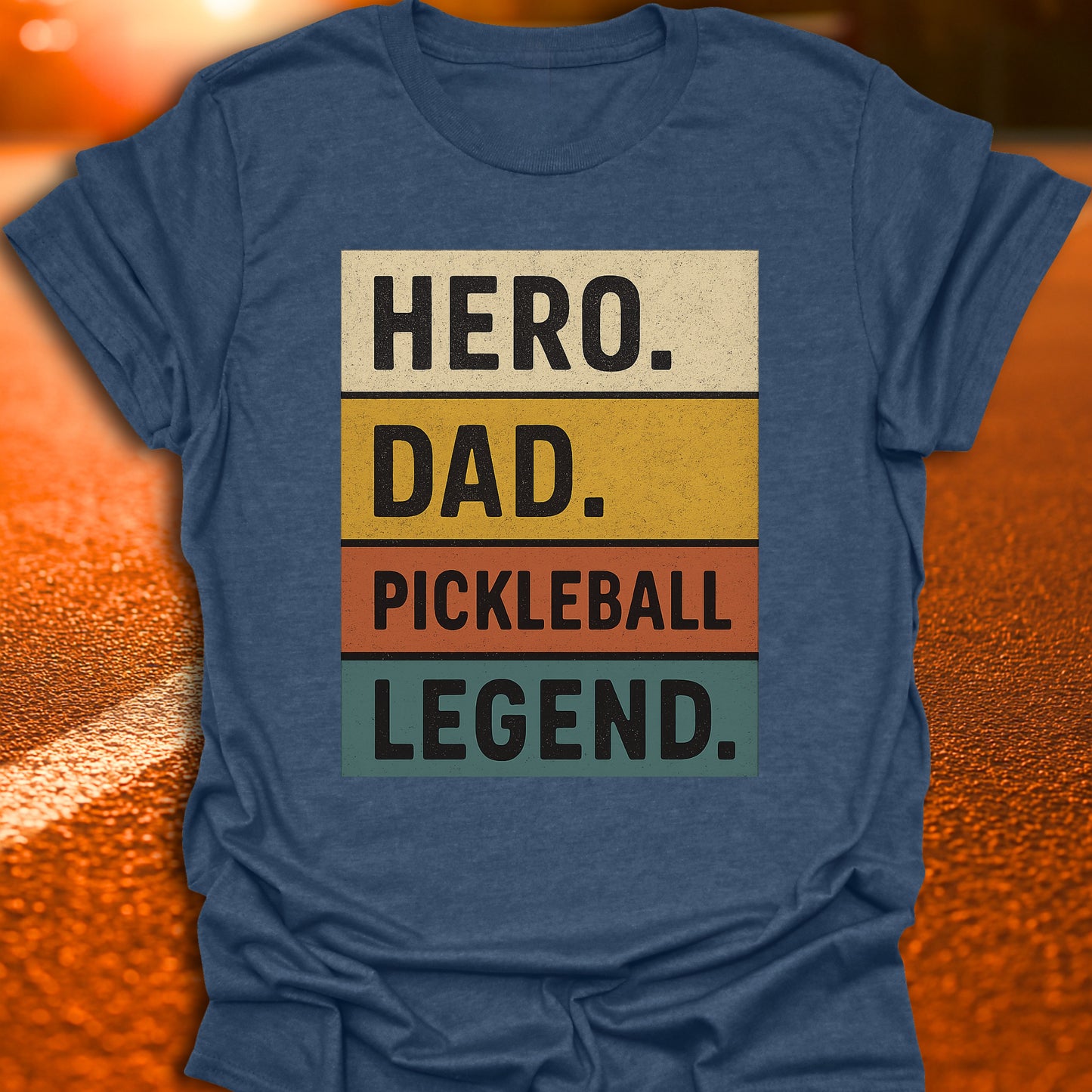 Hero. Dad. Pickleball Legend T-Shirt