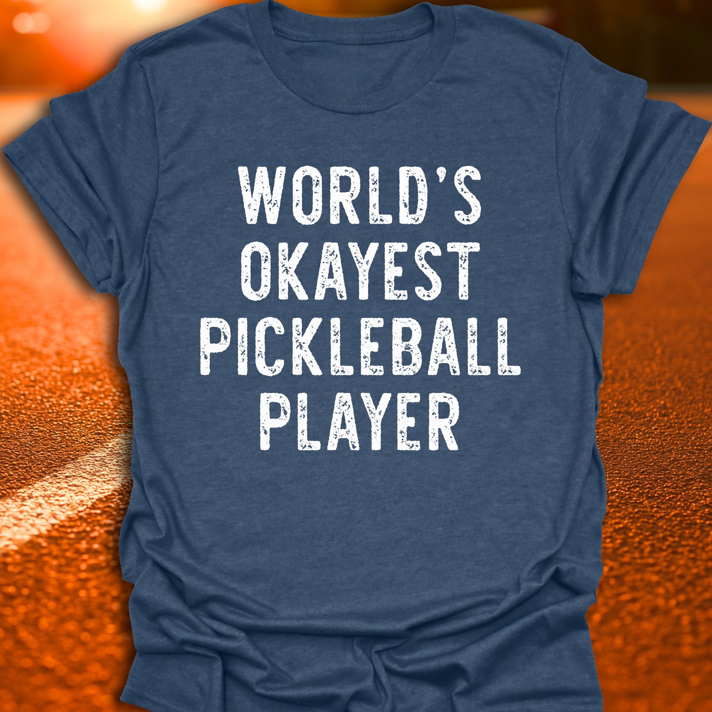 World's Okayest Pickleball Player T-Shirt
