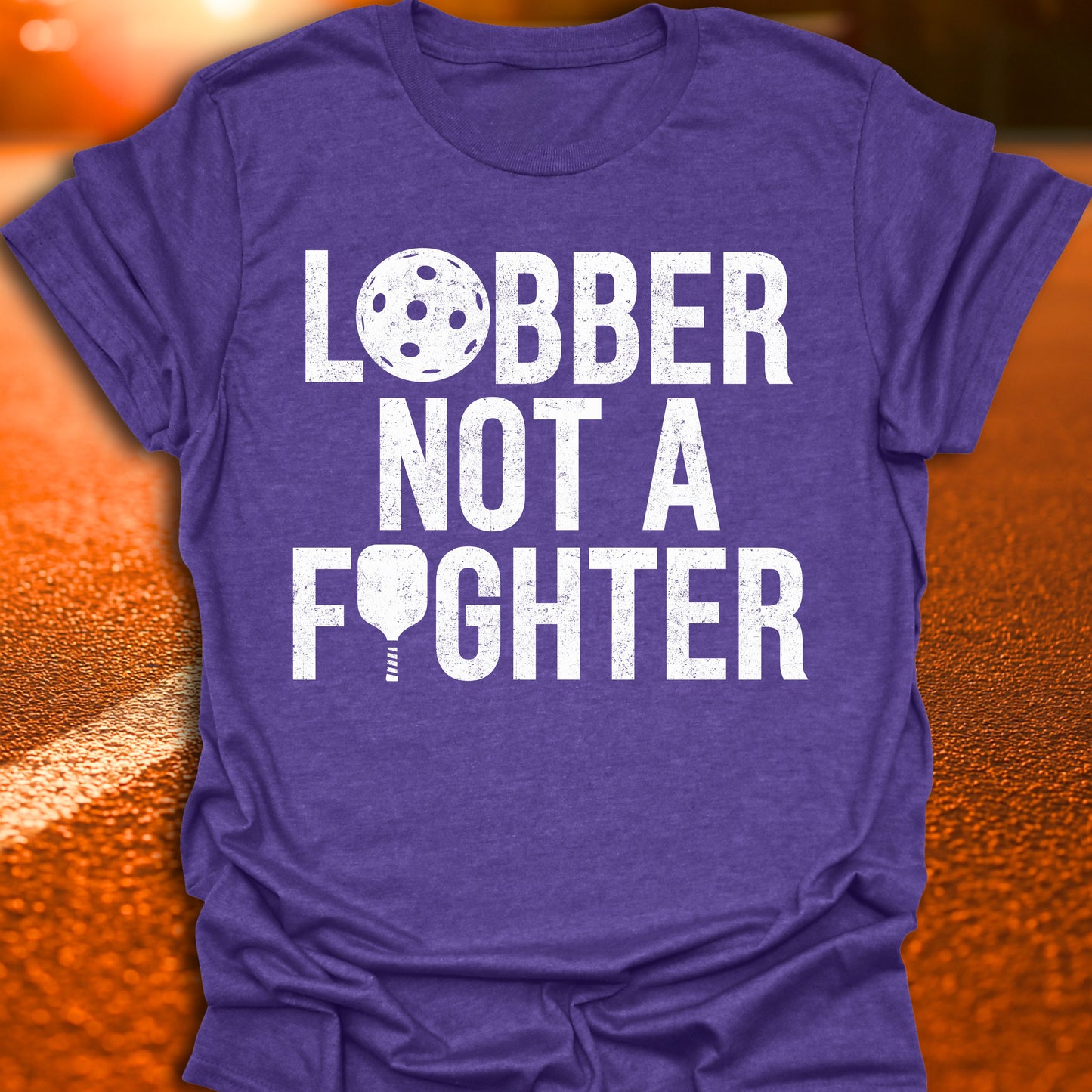 Lobber Not A Fighter Pickleball T-Shirt