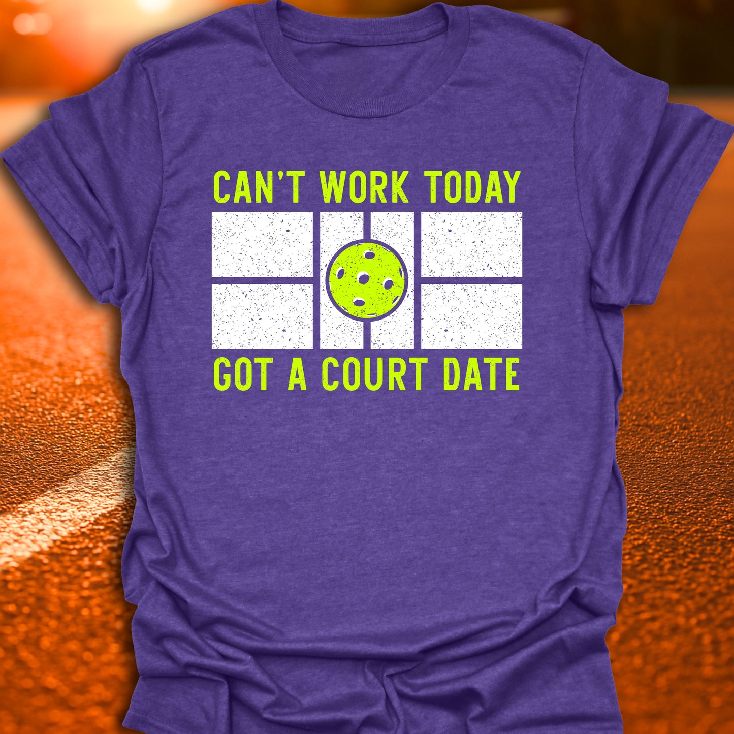 Court Date Pickleball T-Shirt