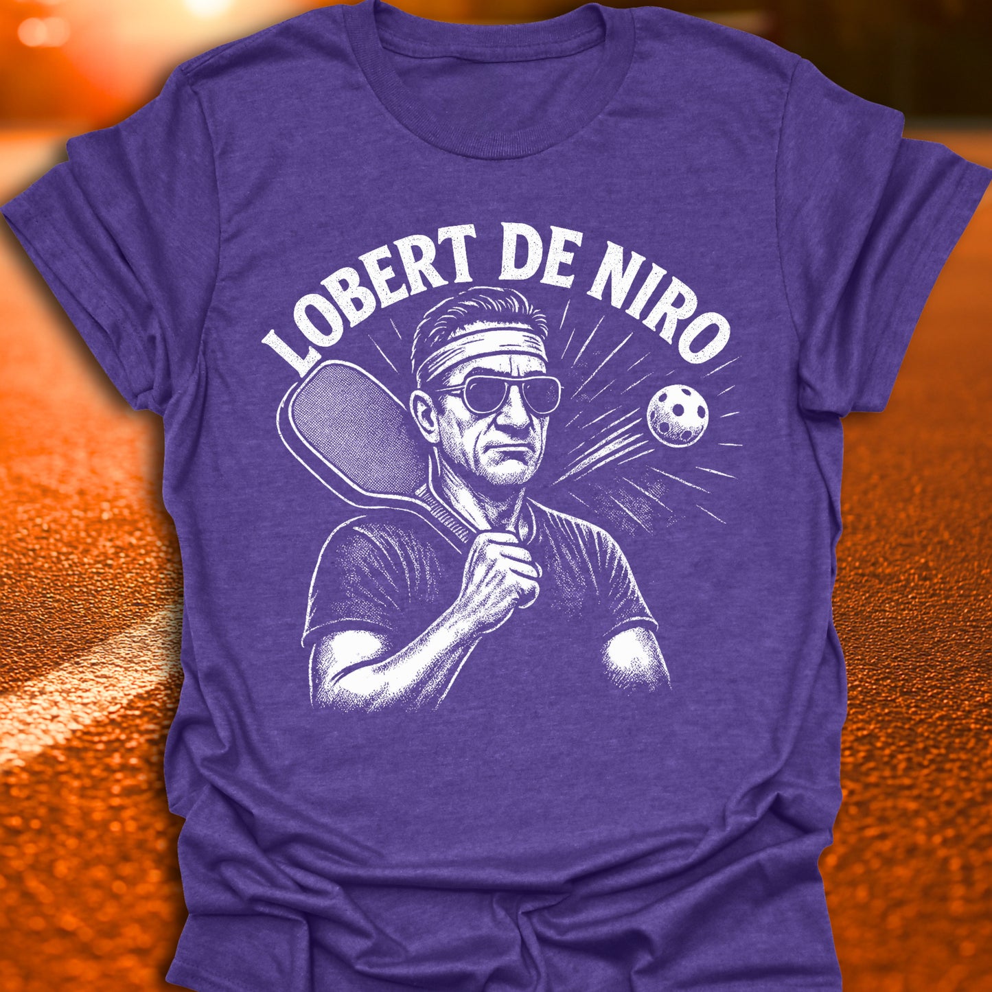 Lobert De Niro Pickleball T-Shirt