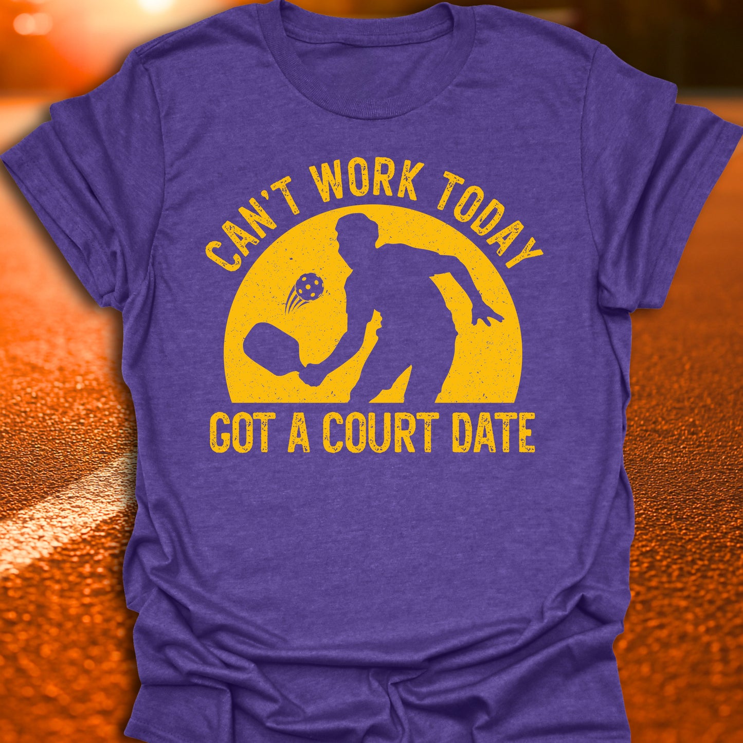 Court Date Pickleball T-Shirt