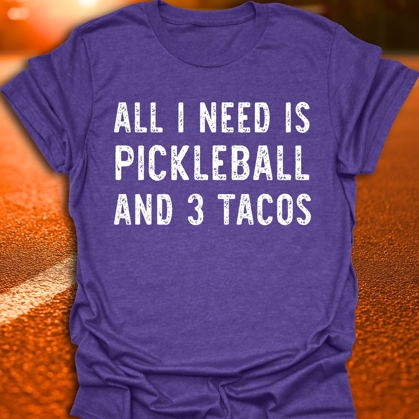 3 Tacos Pickleball T-Shirt