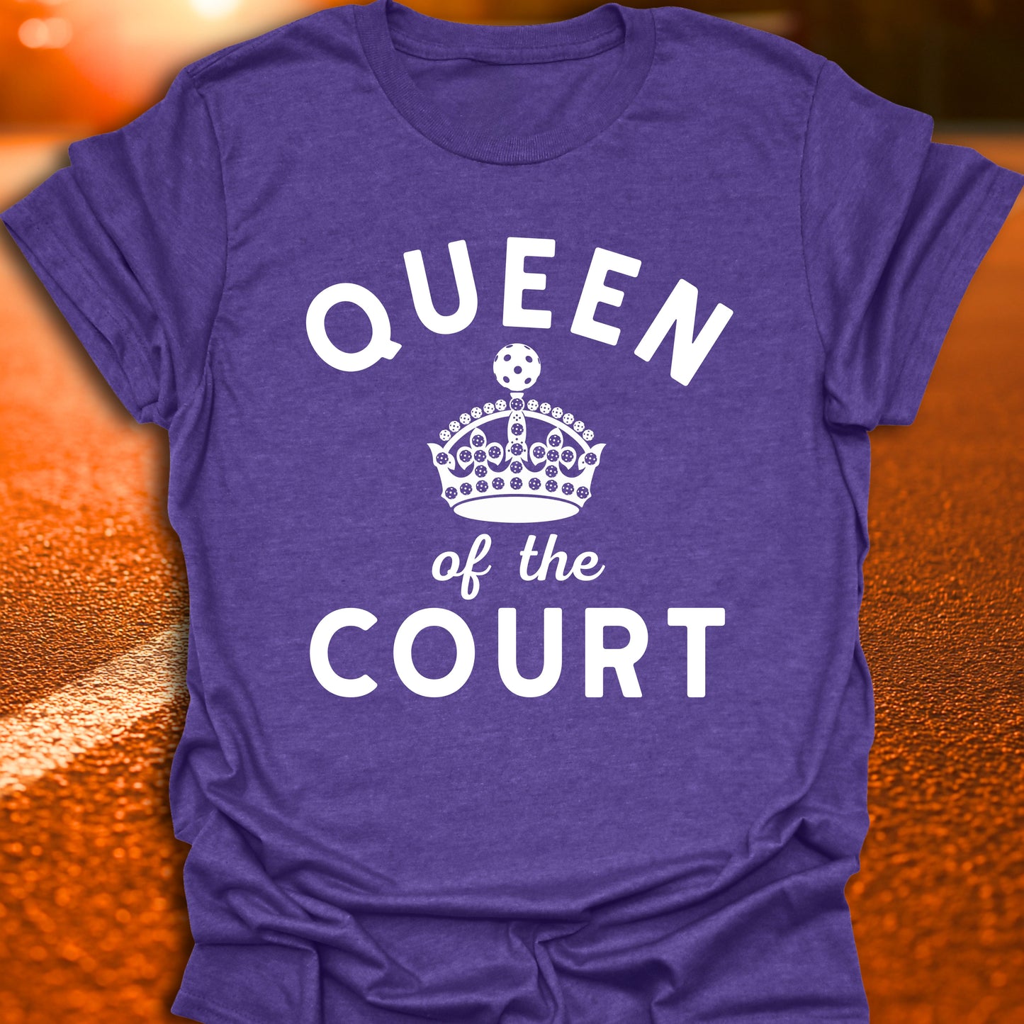 Queen Of The Court Pickleball T-Shirt
