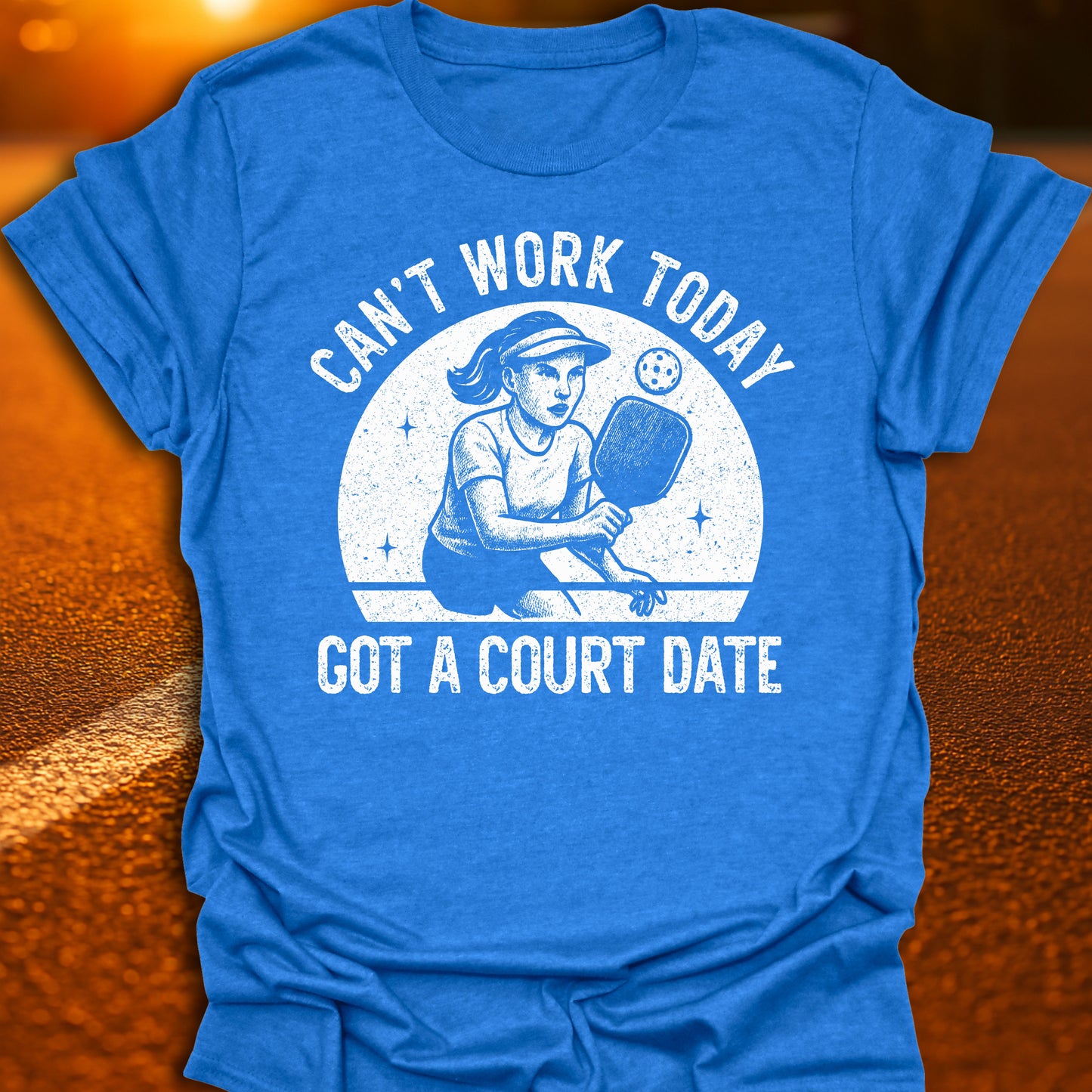 Court Date Pickleball T-Shirt