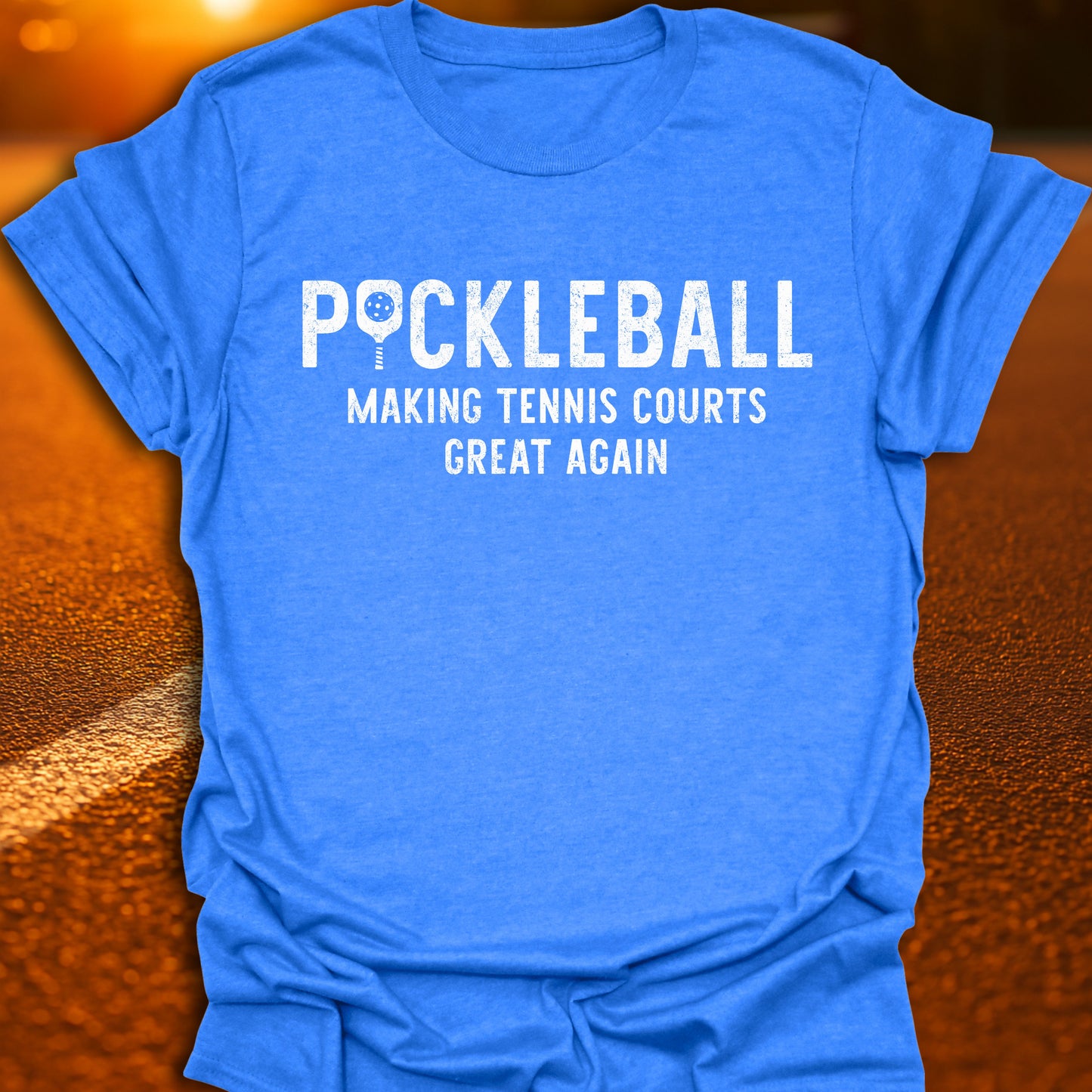 Making Tennis Courts Great Again Pickleball T-Shirt