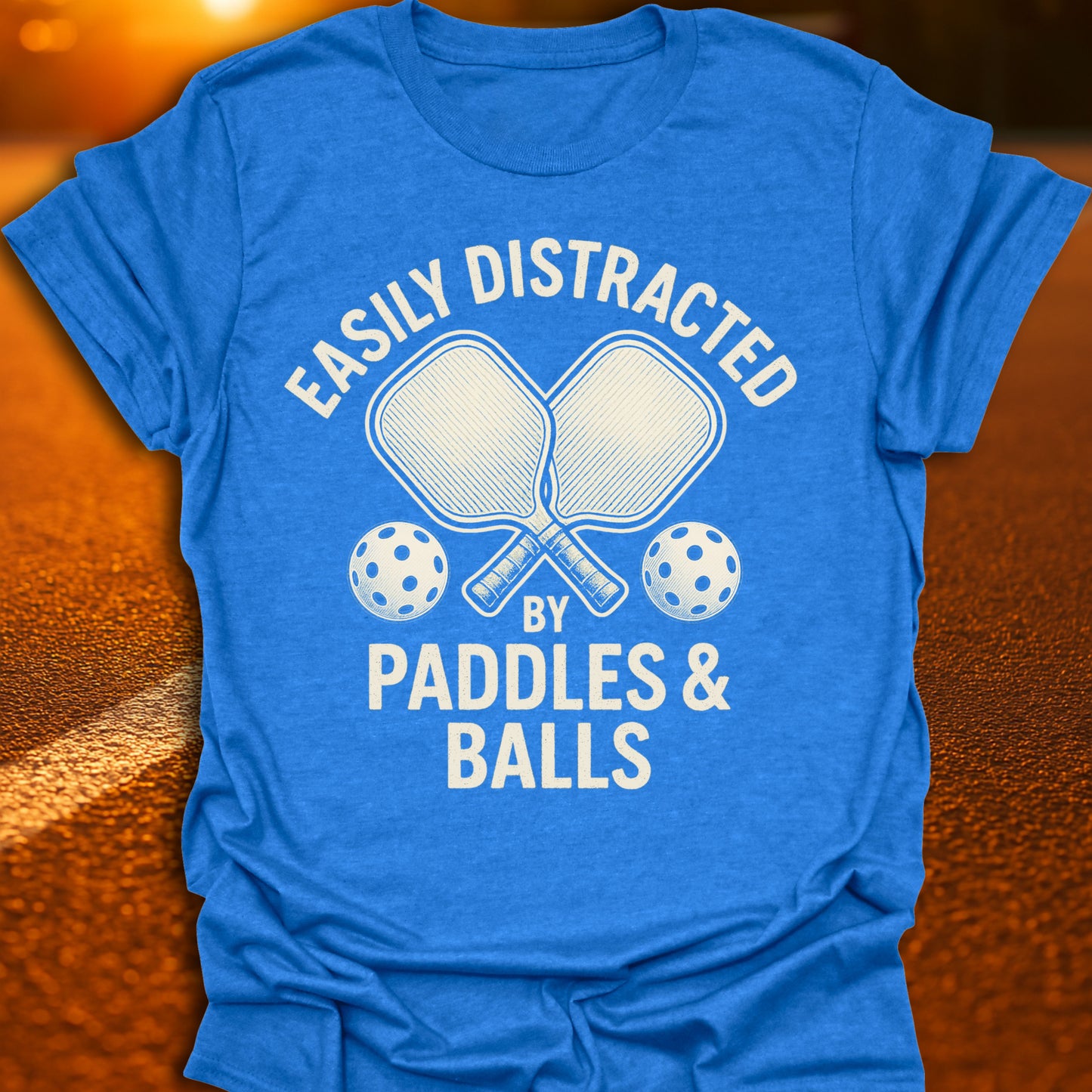 Easily Distracted By Paddles & Balls T-Shirt