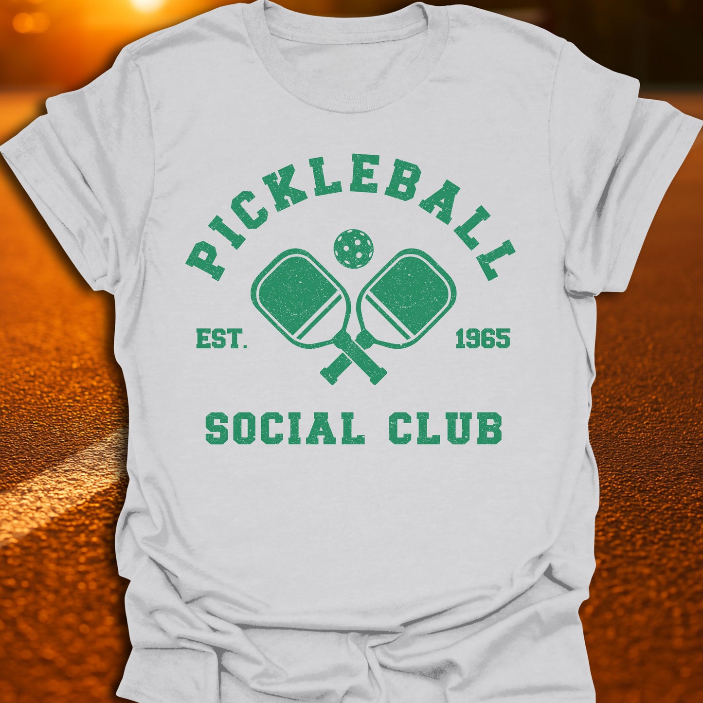 Pickleball Social Club (Varsity) T-Shirt