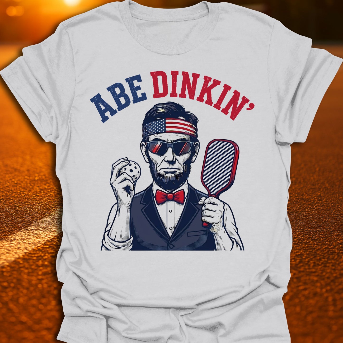 Abe Dinkin' Pickleball T-Shirt