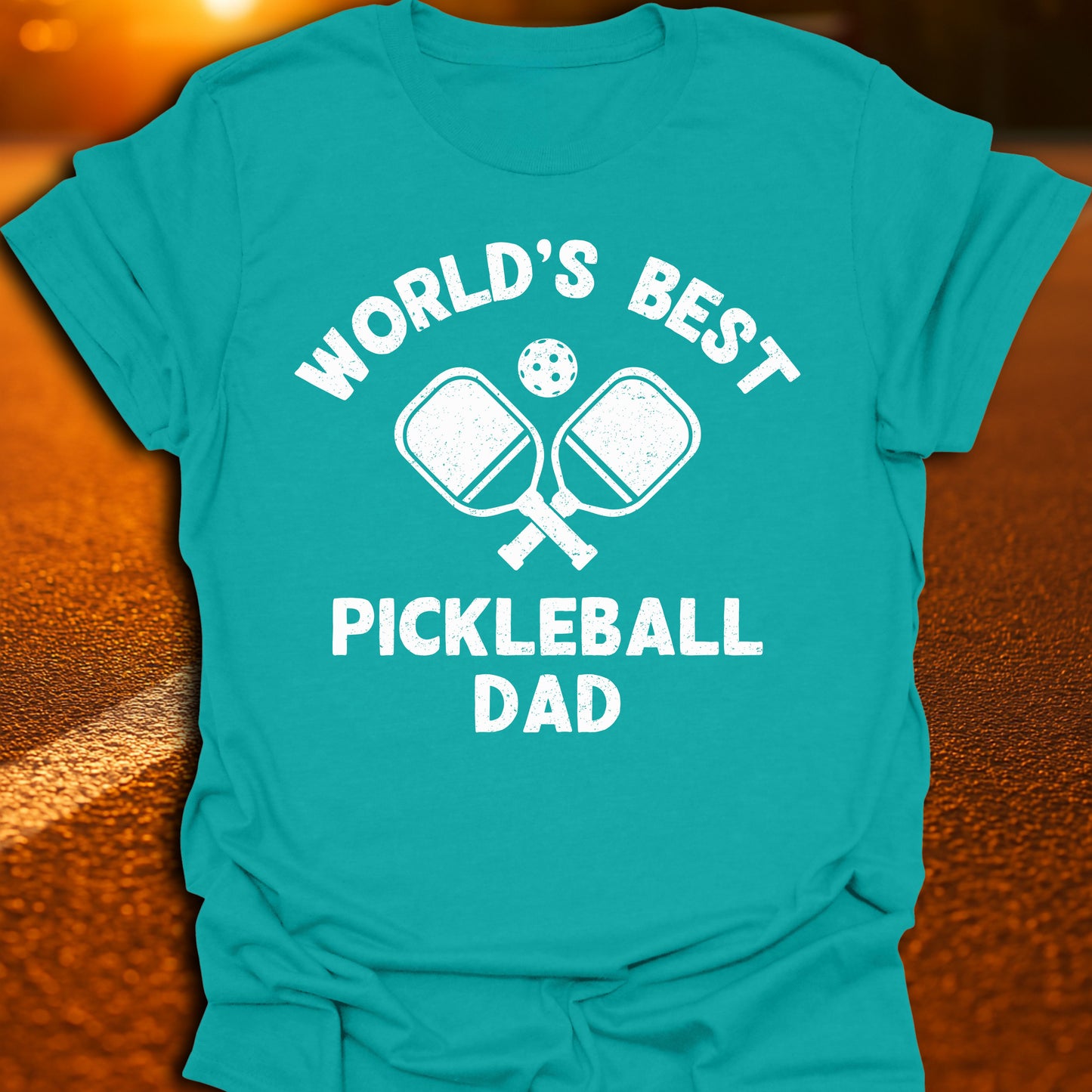 World's Best Pickleball Dad T-Shirt
