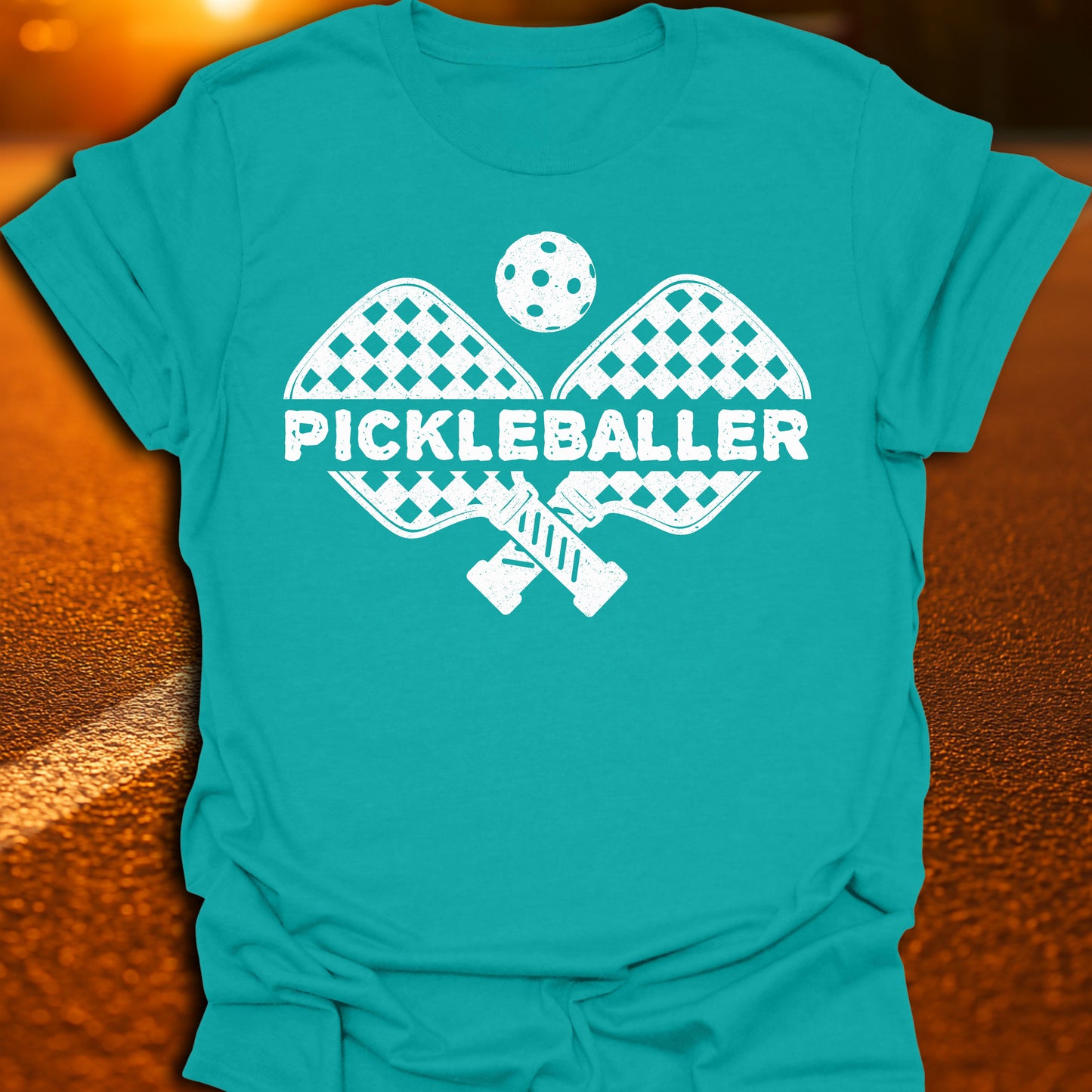 Pickleballer Paddles & Ball T-Shirt