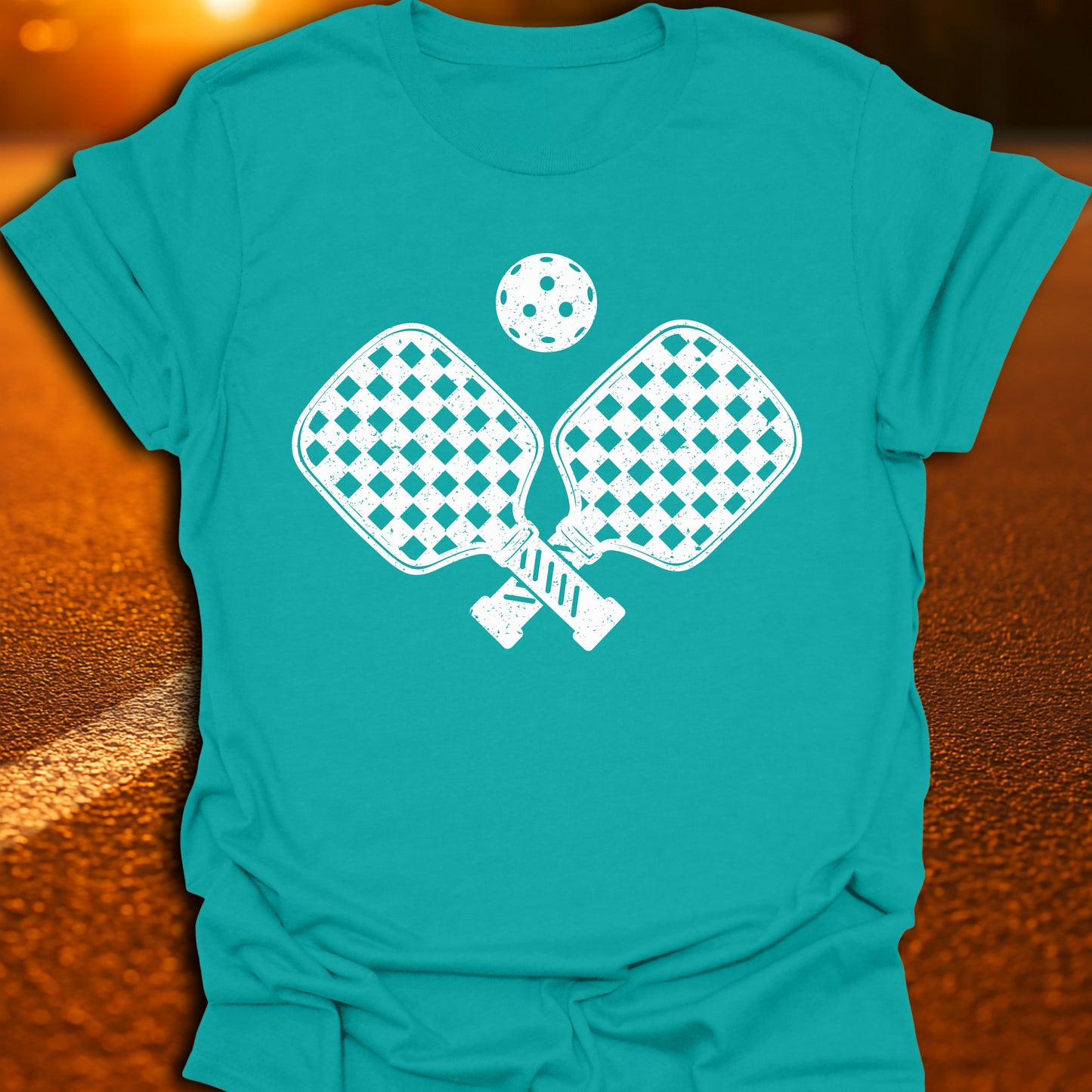 Checkerboard Paddles & Ball T-Shirt