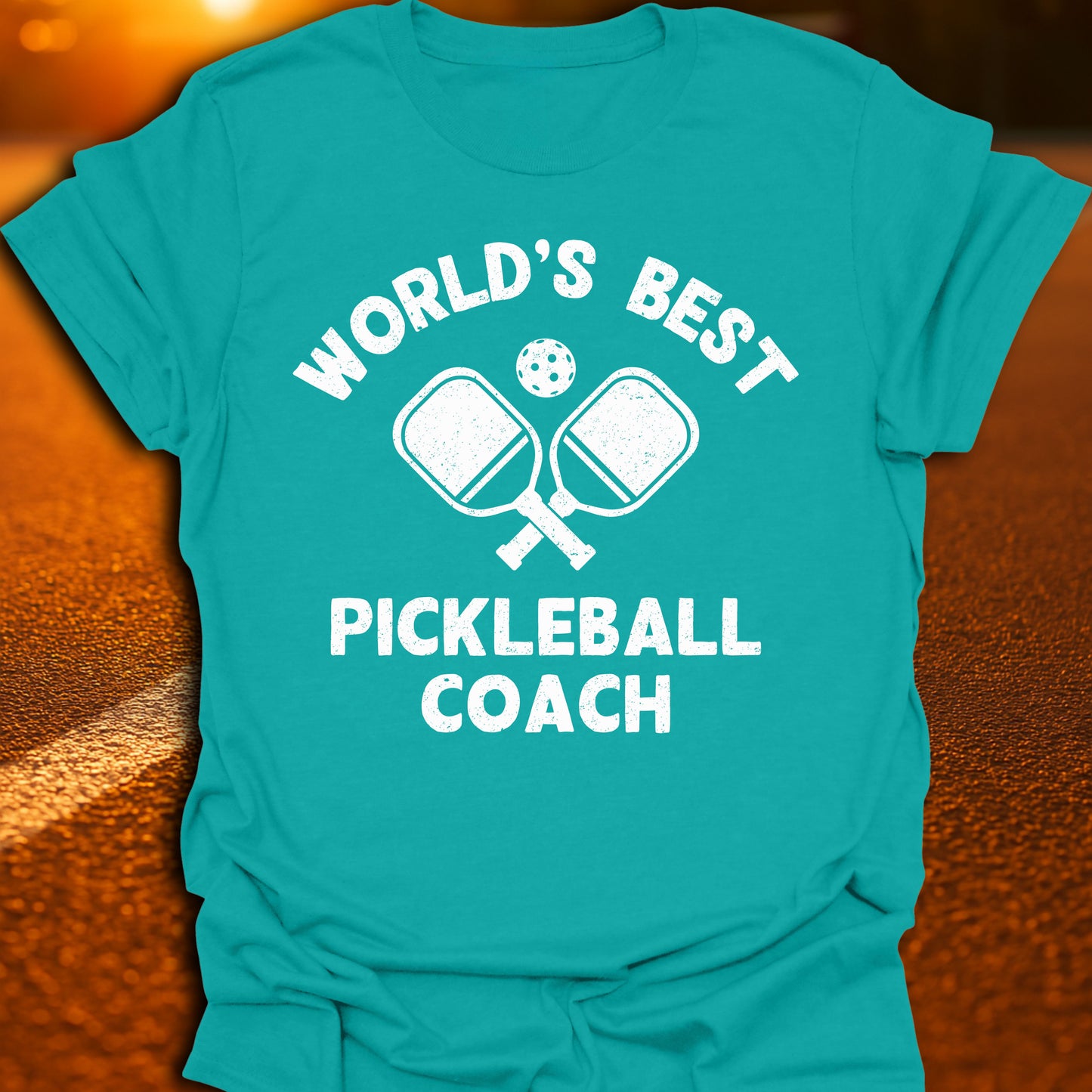 World's Best Pickleball Coach T-Shirt