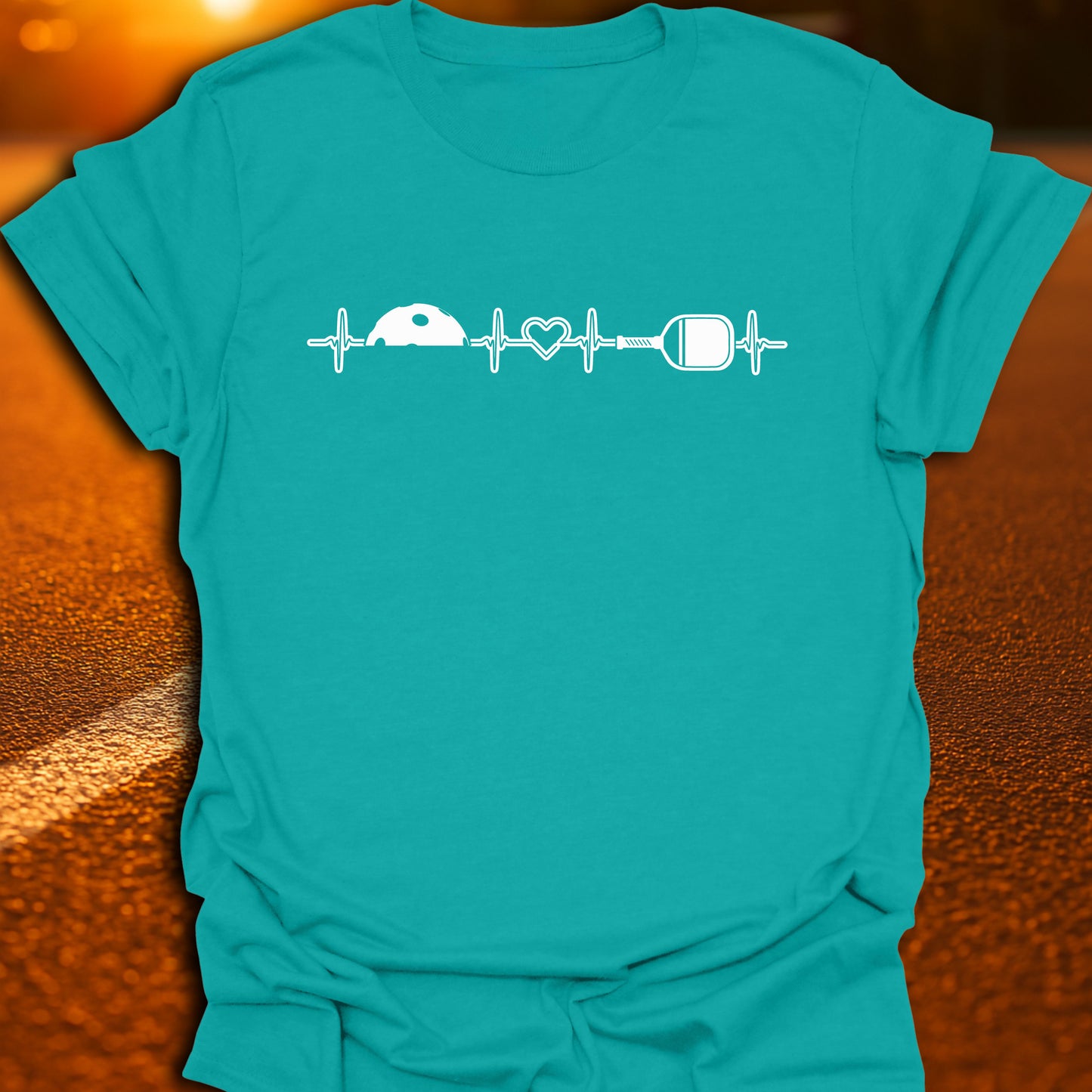 Pickleball Heartbeat T-Shirt