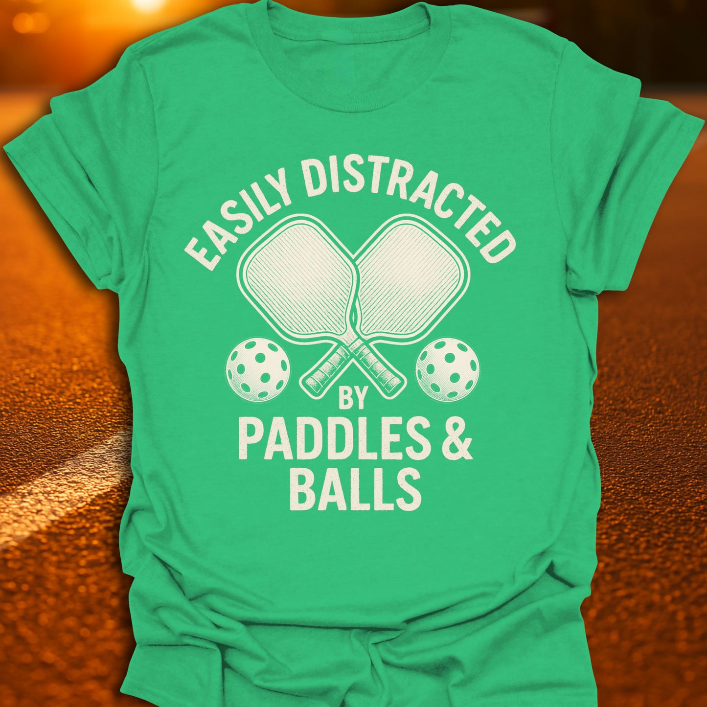 Easily Distracted By Paddles & Balls T-Shirt