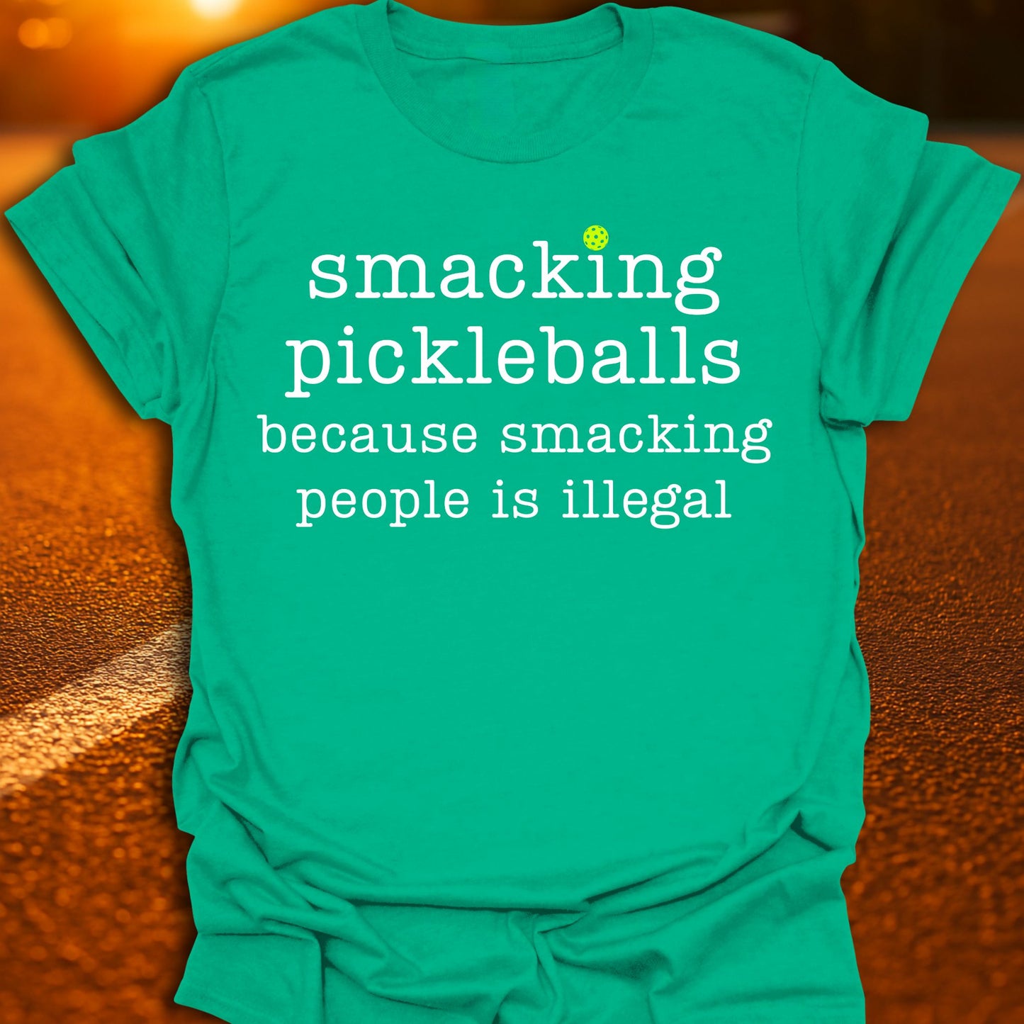 Smacking Pickleballs T-Shirt