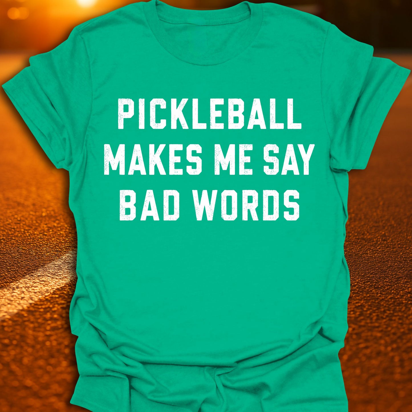 Bad Words Varsity Pickleball T-Shirt