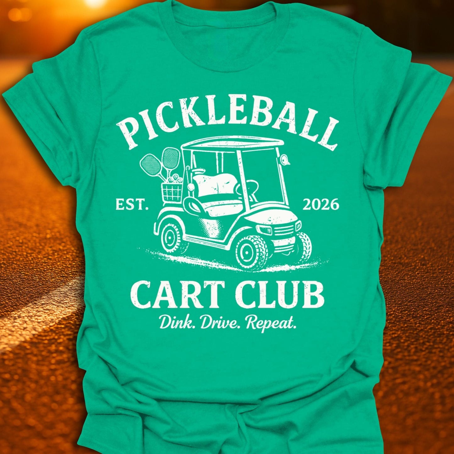 Pickleball Cart Club T-Shirt