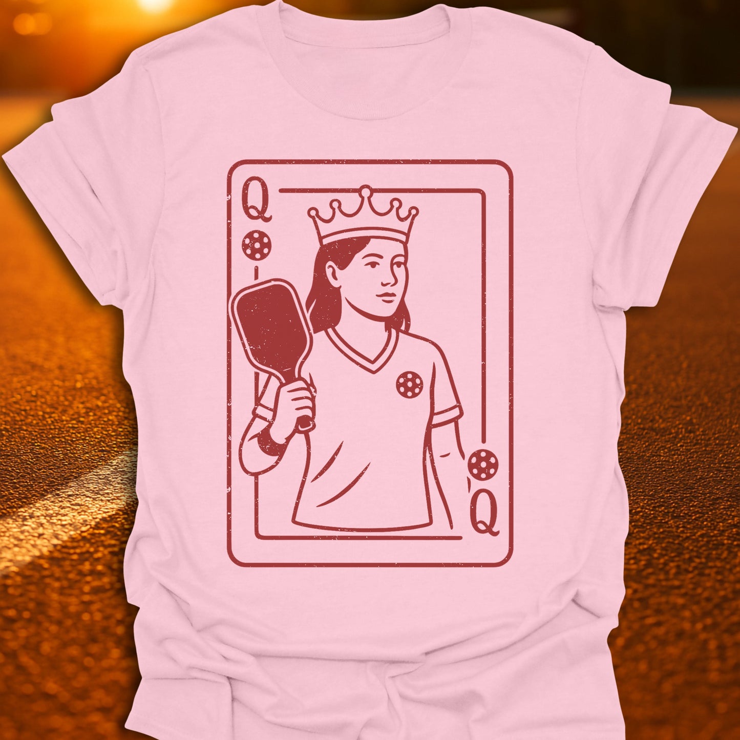 Queen Of Pickleball T-Shirt