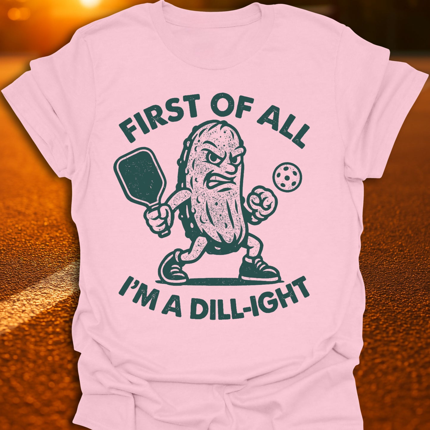 I'm A Dill-Ight 4 Pickleball T-Shirt