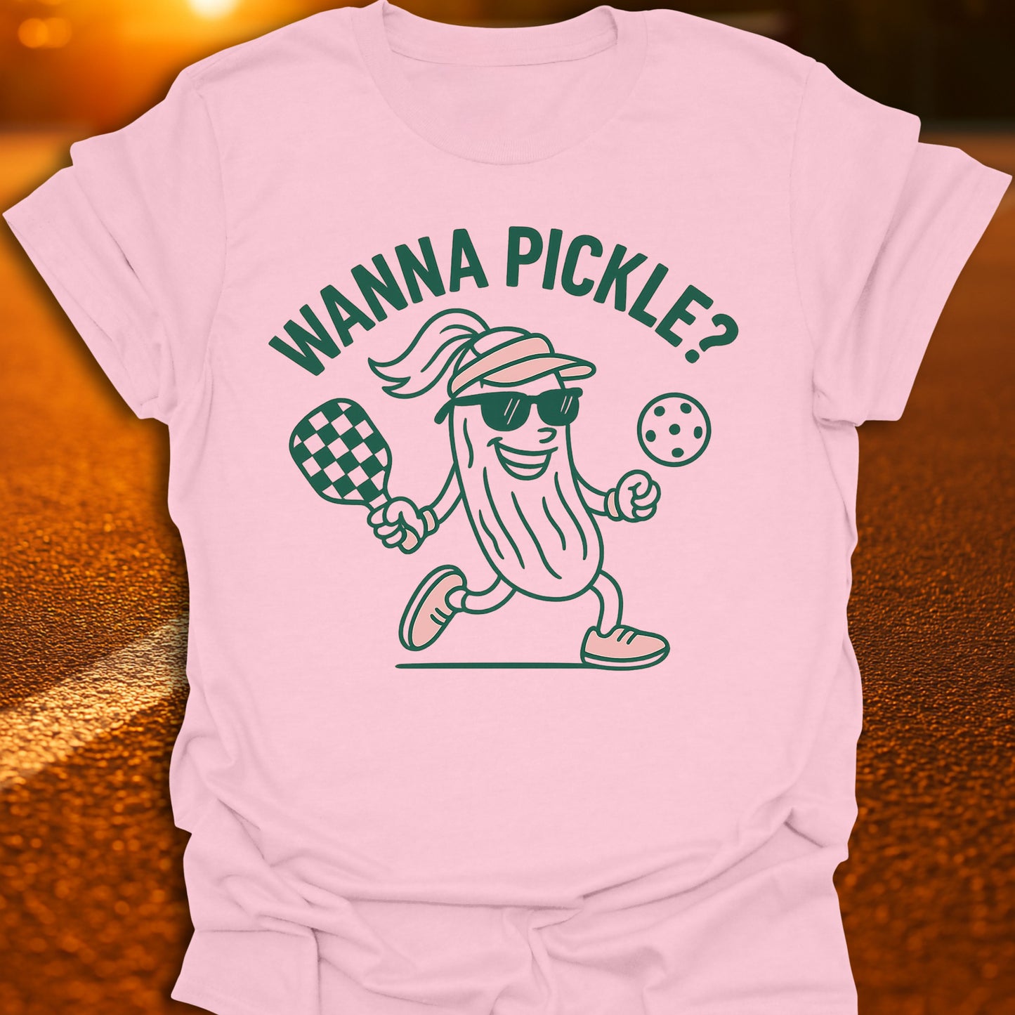 Wanna Pickle? (Feminine, Light) T-Shirt