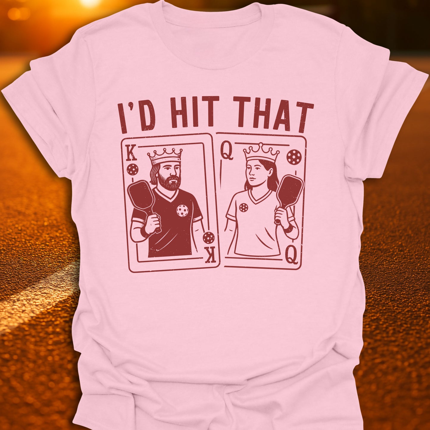 I'd Hit That Pickleball T-Shirt