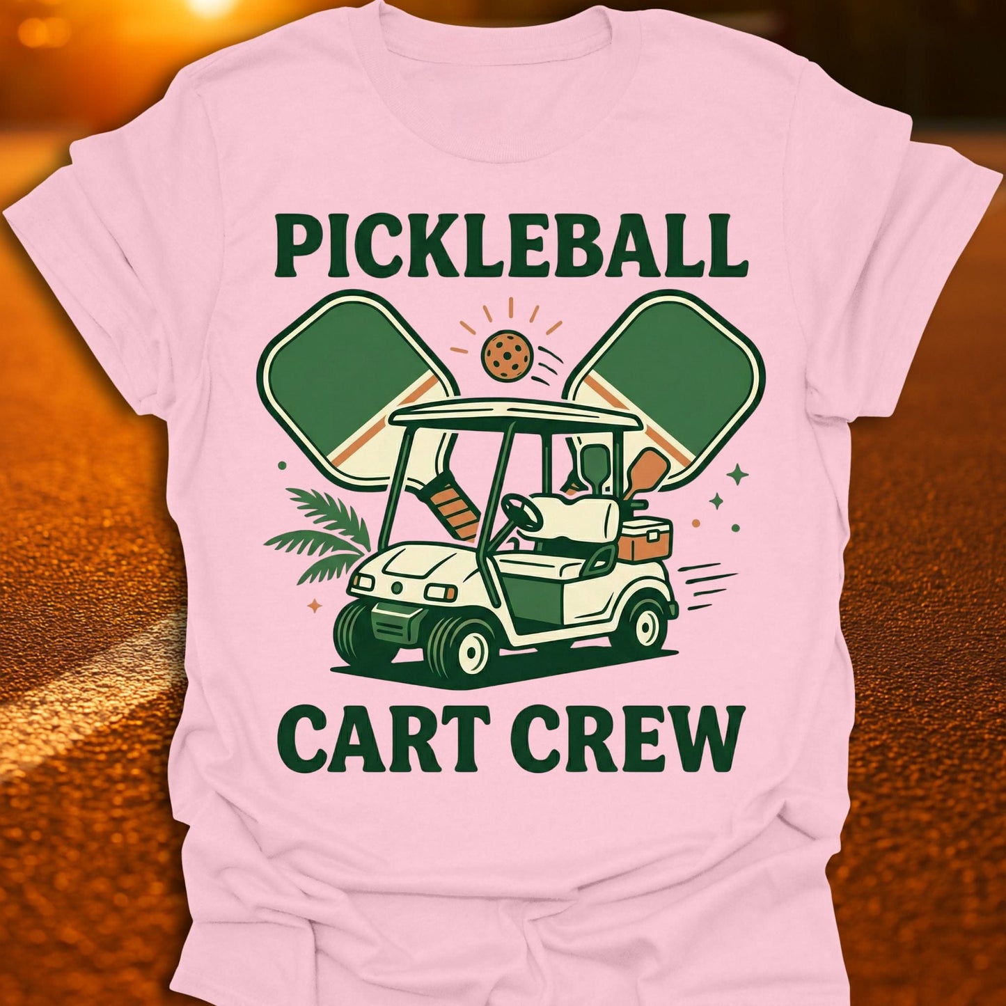 Cart Crew Pickleball T-Shirt