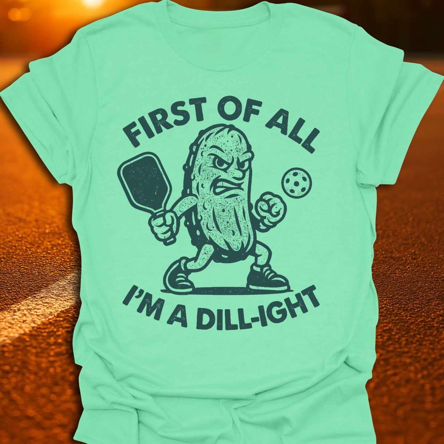 I'm A Dill-Ight 4 Pickleball T-Shirt