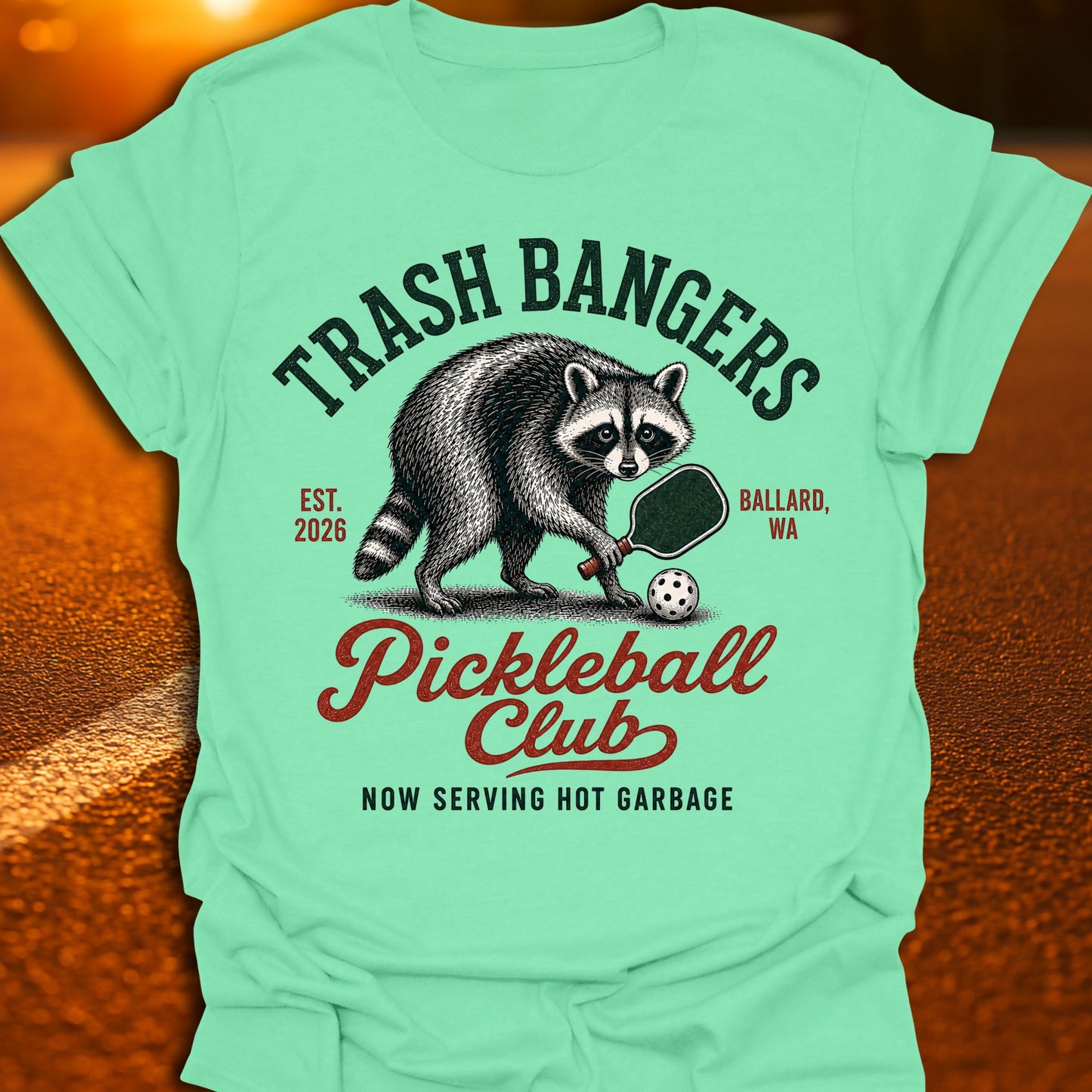 Trash Bangers Pickleball Club Jimothy T-Shirt