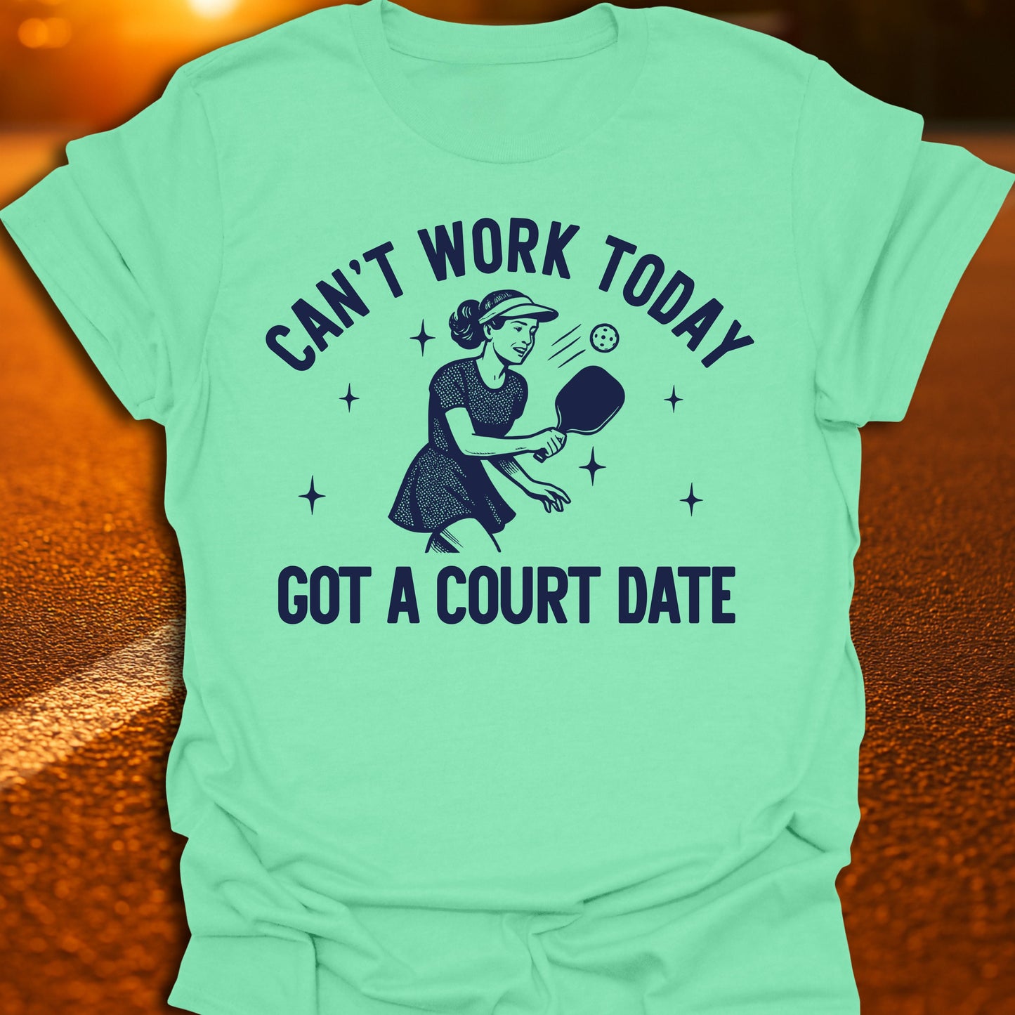 Court Date Pickleball T-Shirt