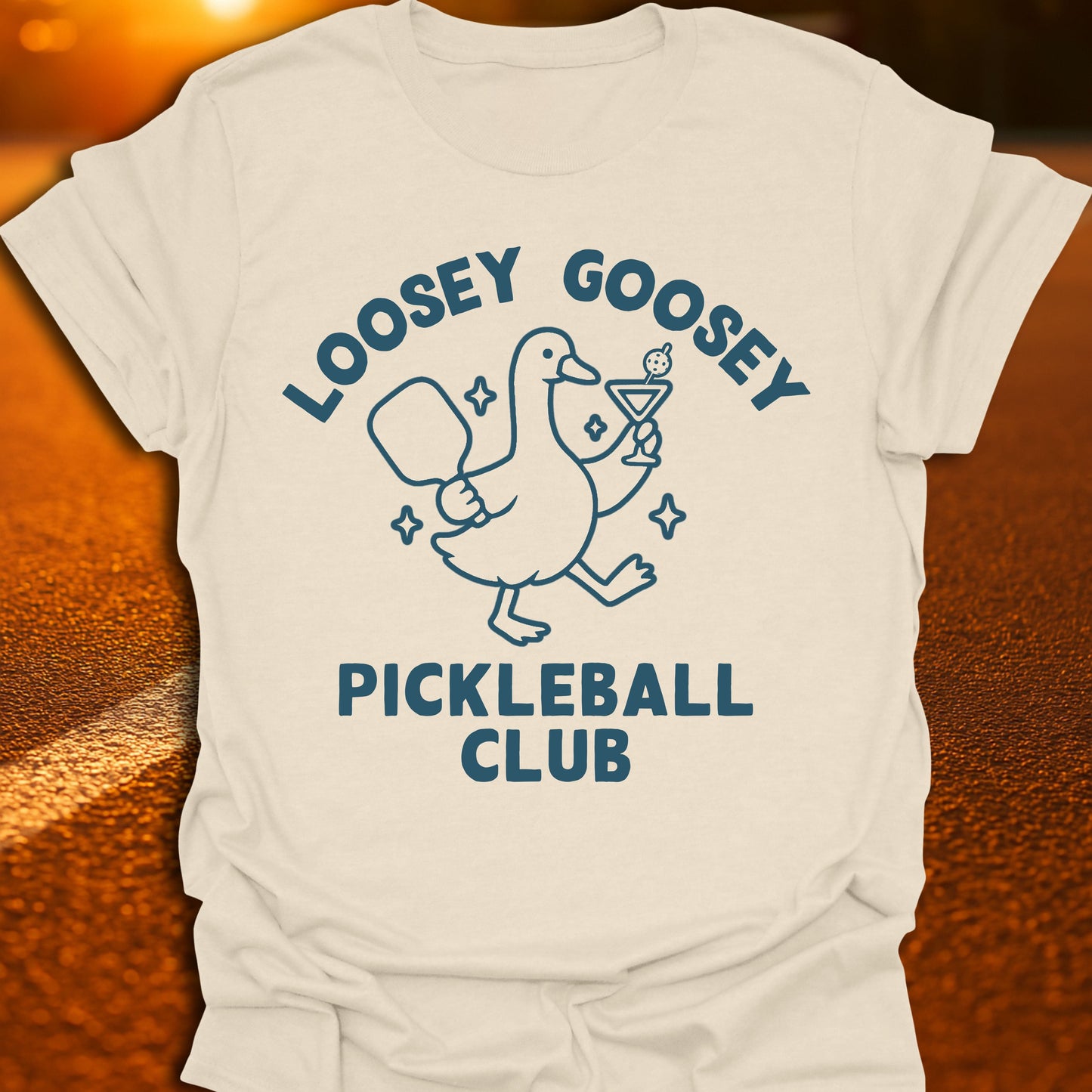 Loosey Goosey Pickleball Club T-shirt