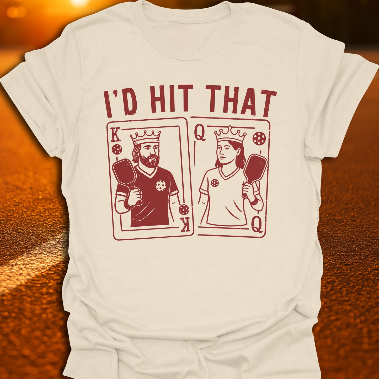 I'd Hit That Pickleball T-Shirt