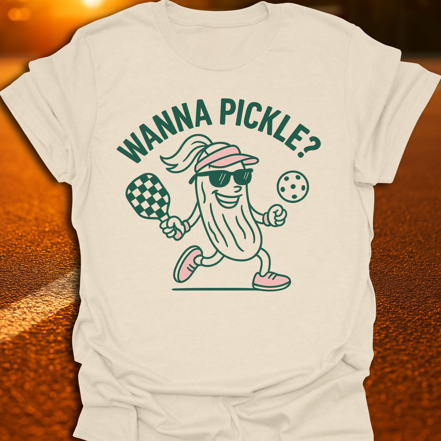Wanna Pickle? (Feminine, Light) T-Shirt