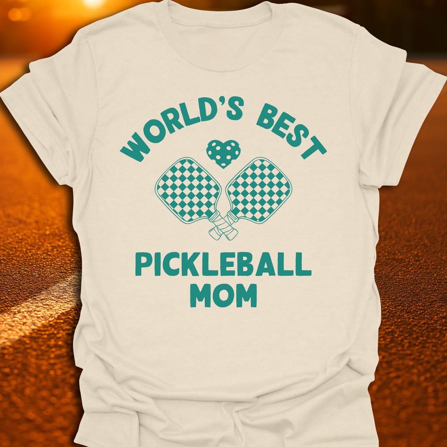 World's Best Pickleball Mom T-Shirt