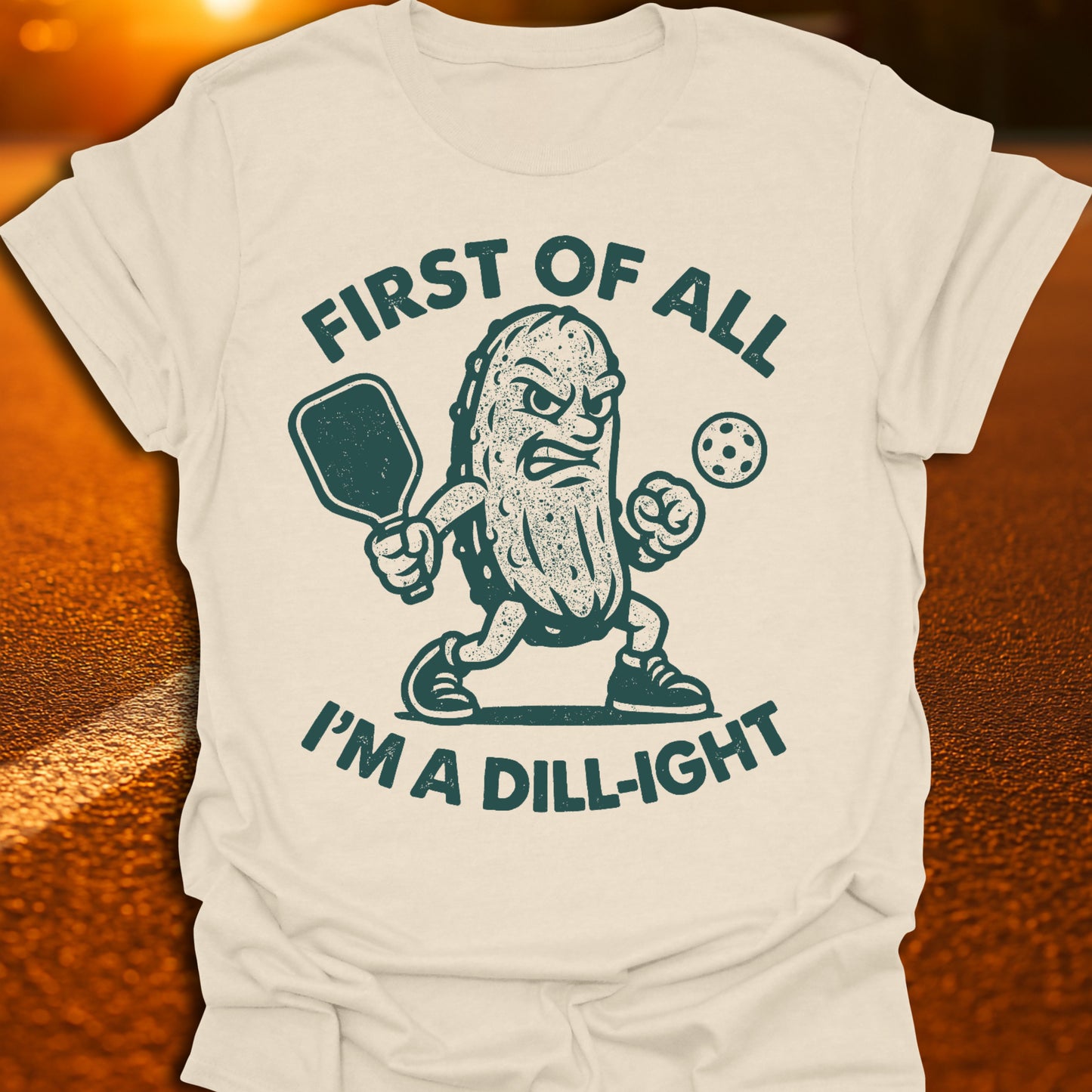 I'm A Dill-Ight 4 Pickleball T-Shirt